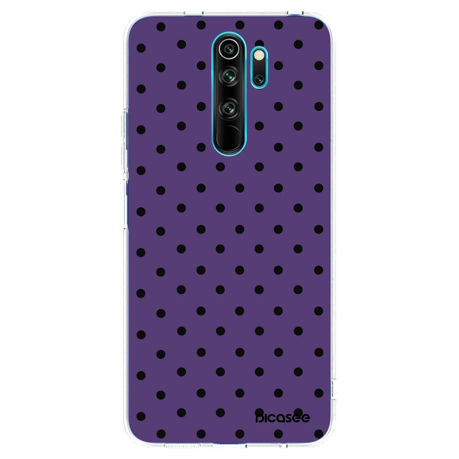 Picasee silikonska prozirna maskica za Xiaomi Redmi Note 8 Pro - Flickers 2