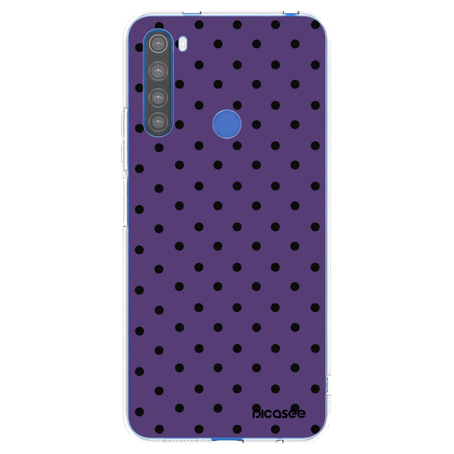 Picasee silikonska prozirna maskica za Xiaomi Redmi Note 8T - Flickers 2