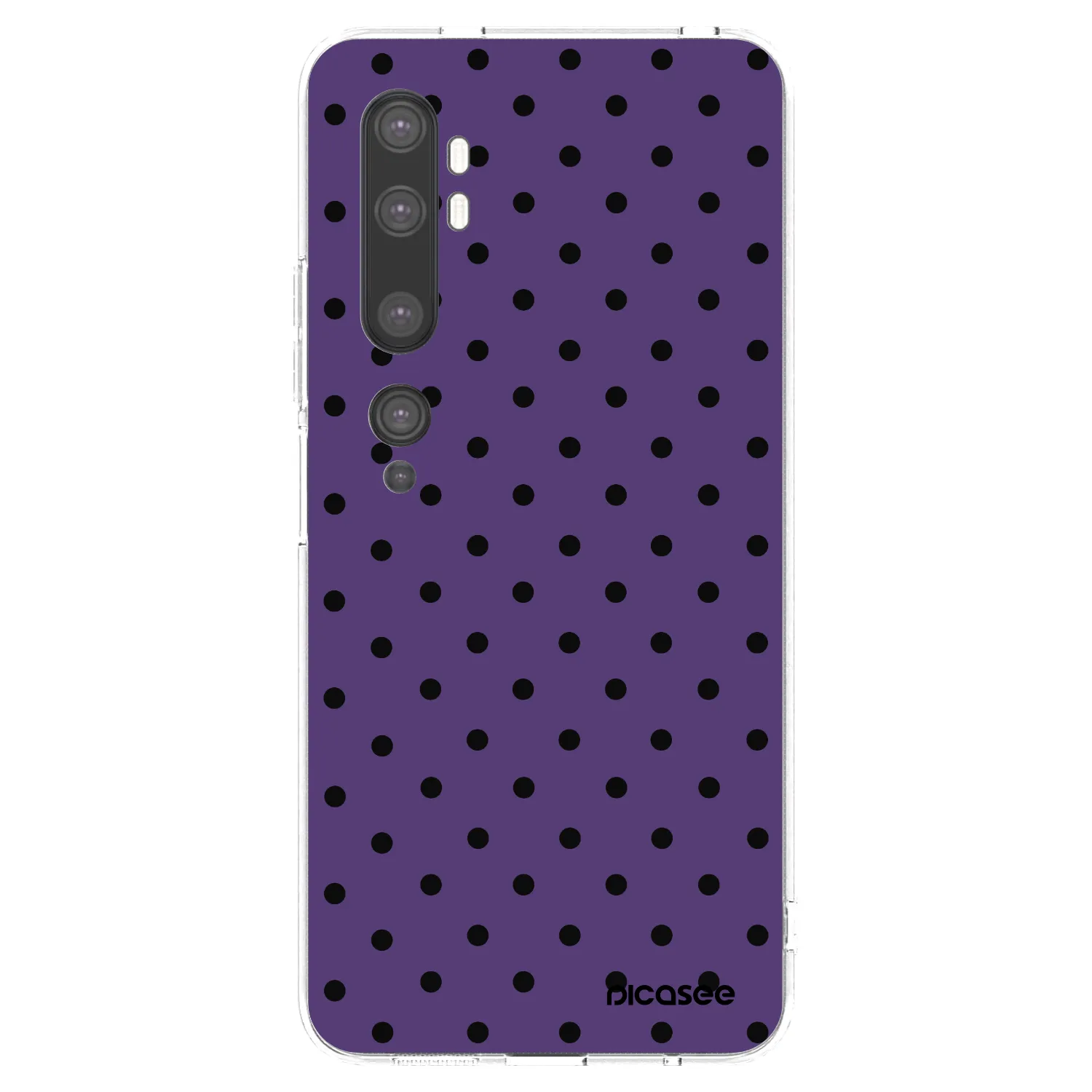 Picasee silikonska prozirna maskica za Xiaomi Mi Note 10 (Pro) - Flickers 2