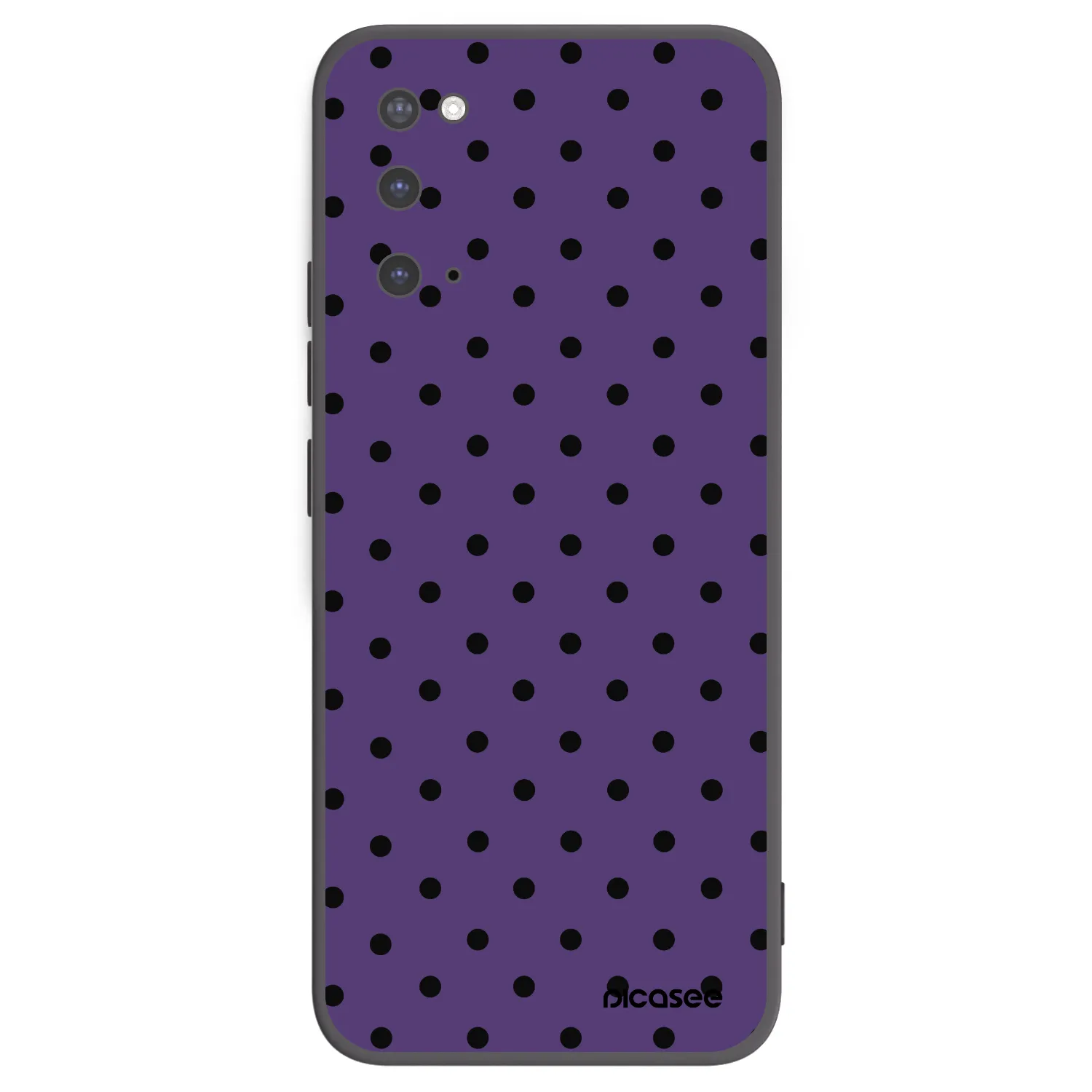 Picasee crna silikonska maskica za Samsung Galaxy S20 G980F - Flickers 2