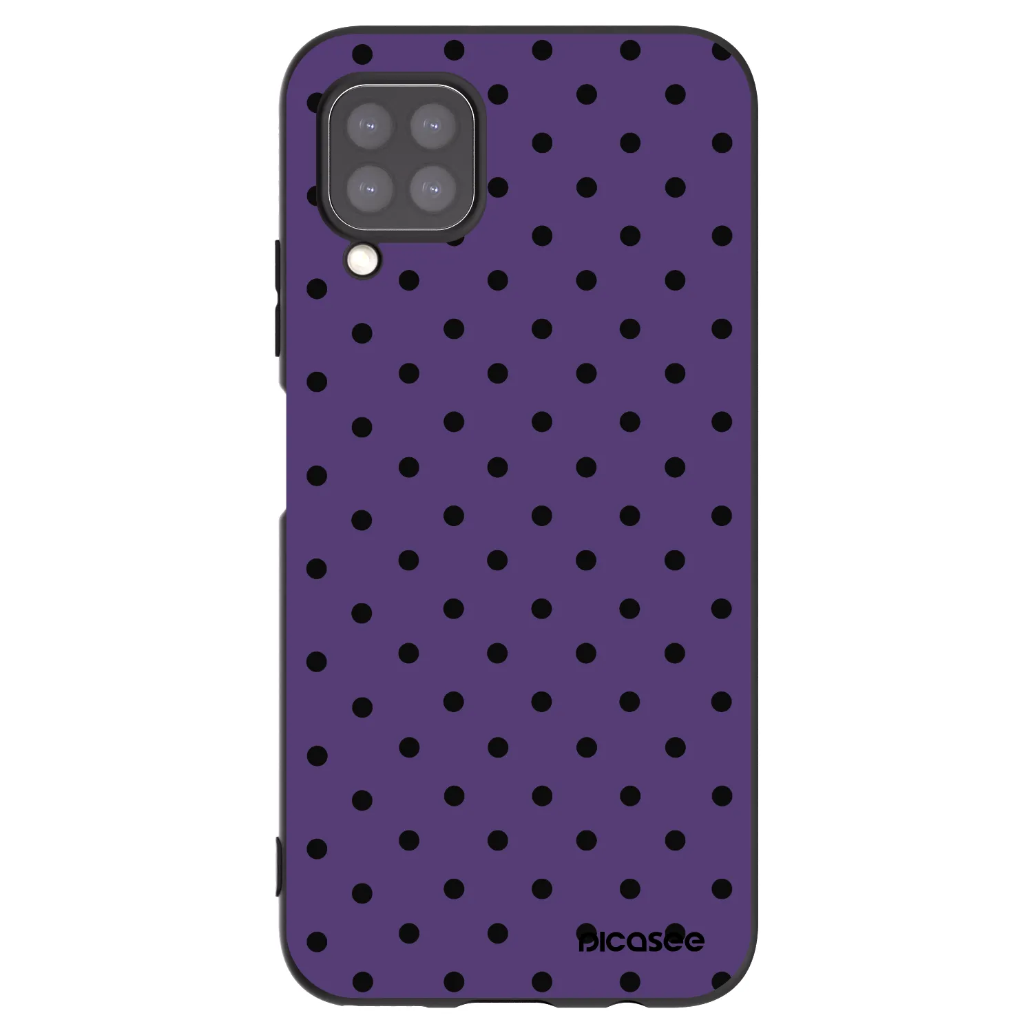 Picasee crna silikonska maskica za Huawei P40 Lite - Flickers 2