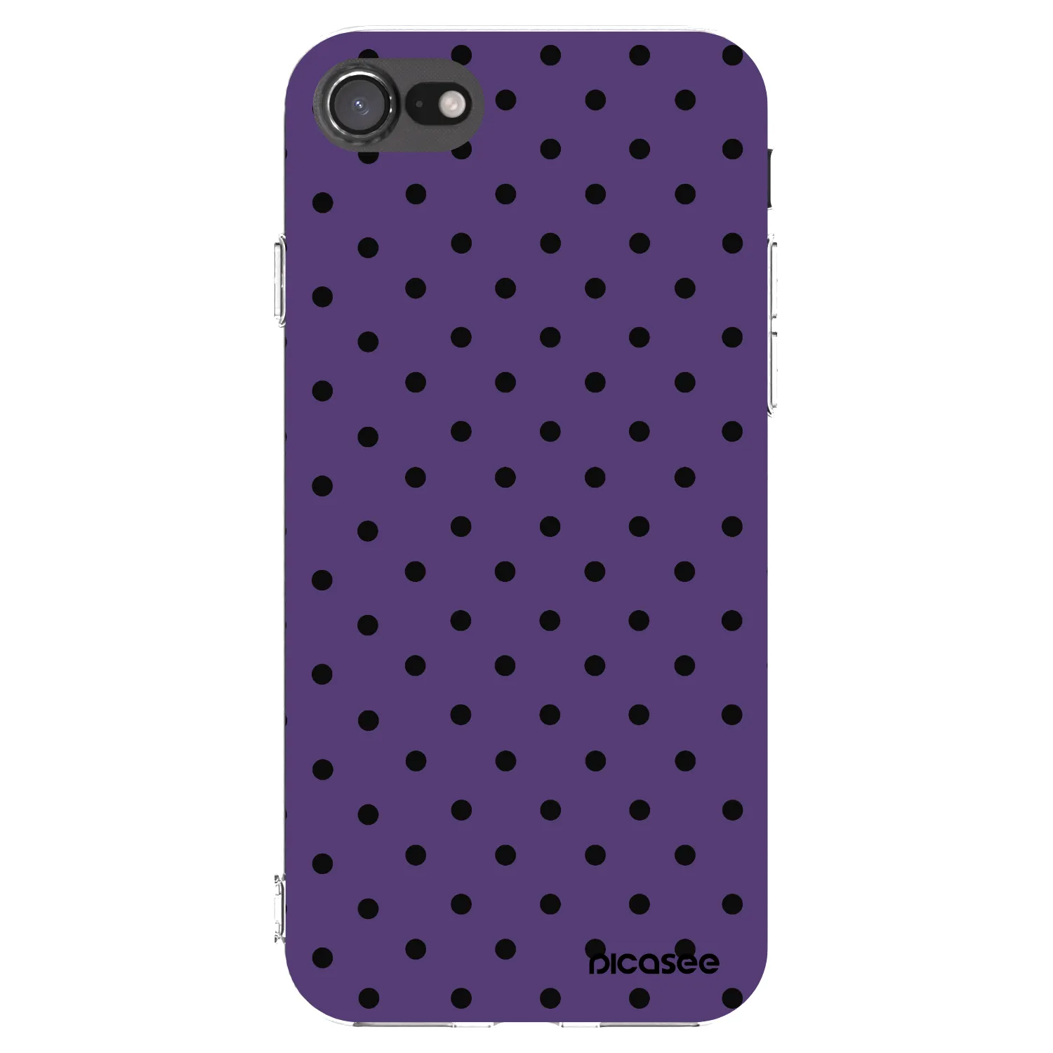 Picasee silikonska prozirna maskica za Apple iPhone SE 2020 - Flickers 2