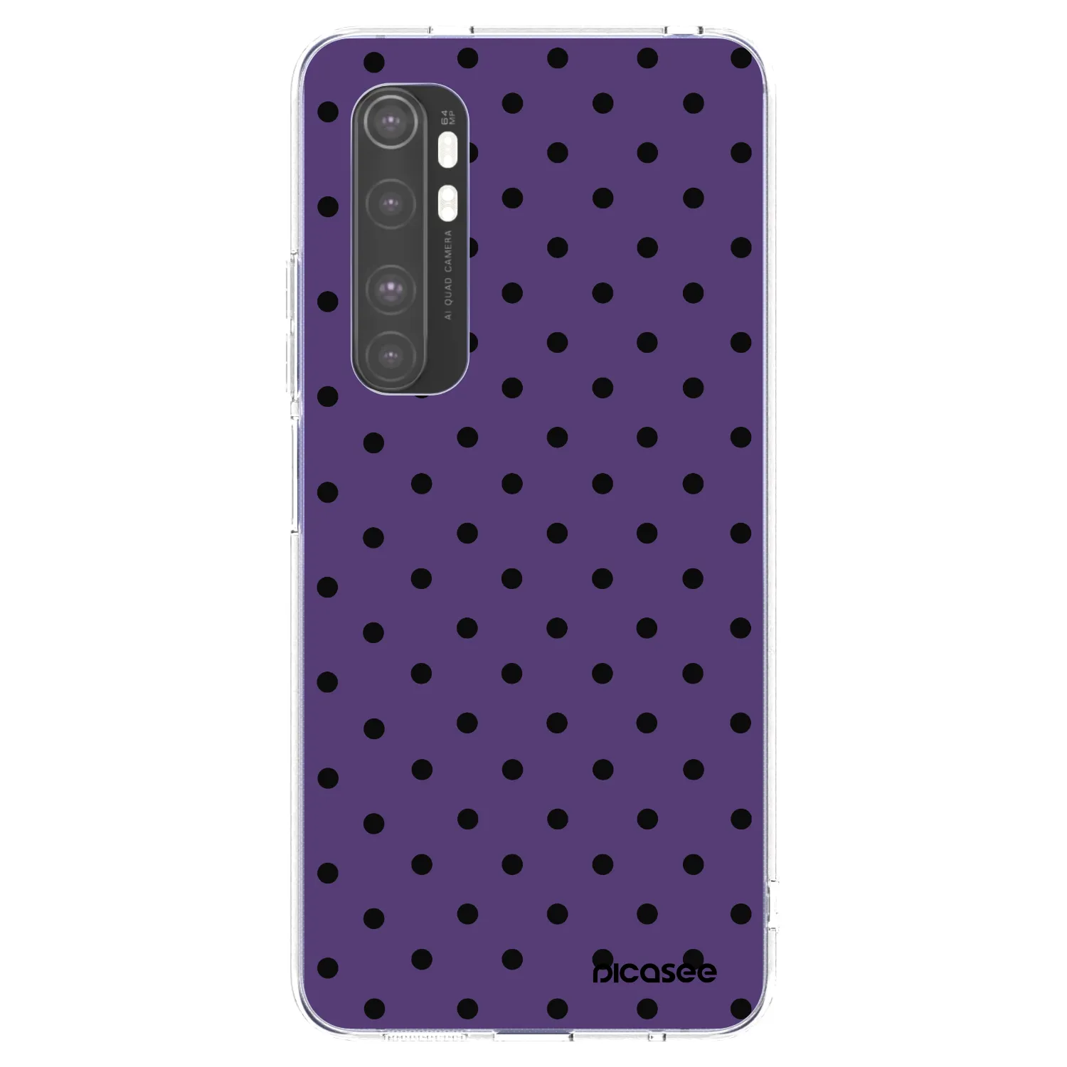 Picasee silikonska prozirna maskica za Xiaomi Mi Note 10 Lite - Flickers 2