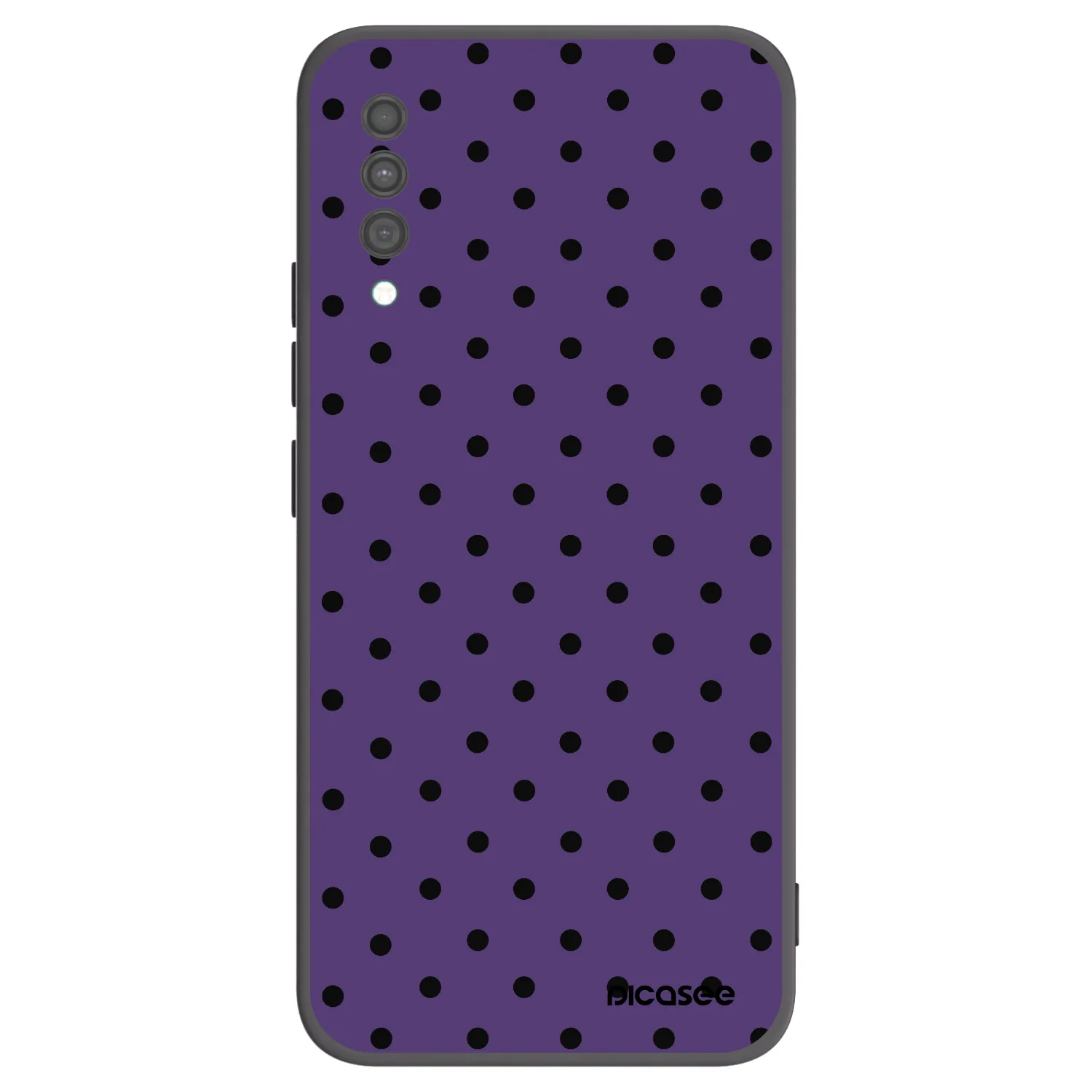 Picasee crna silikonska maskica za Samsung Galaxy A30s A307F - Flickers 2