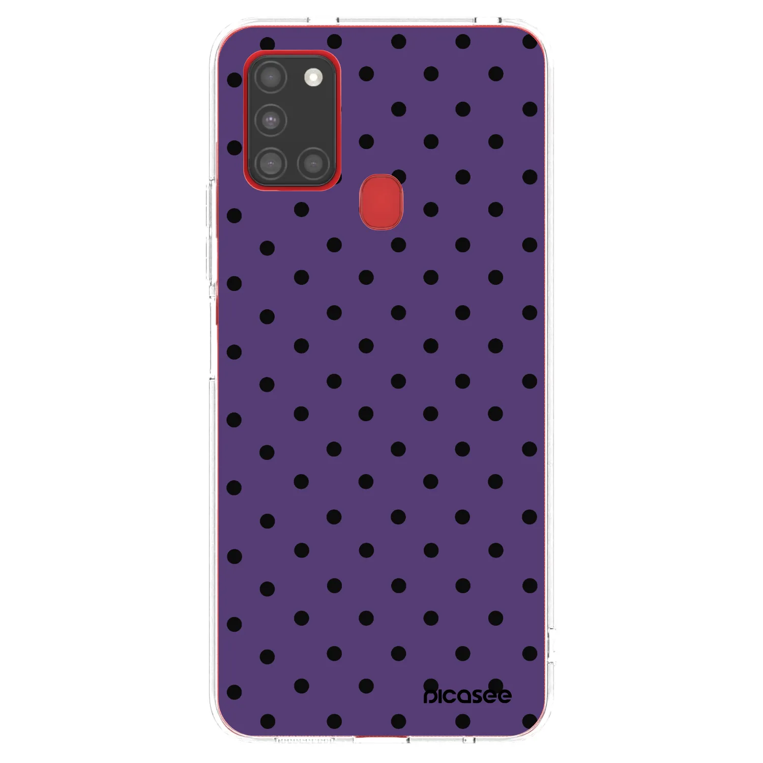 Picasee silikonska prozirna maskica za Samsung Galaxy A21s - Flickers 2