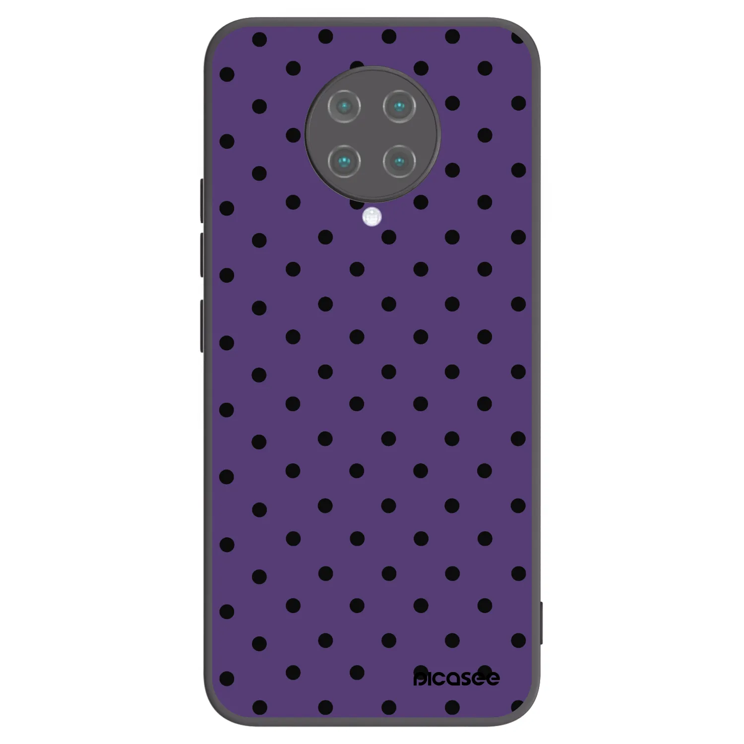Picasee crna silikonska maskica za Xiaomi Poco F2 Pro - Flickers 2