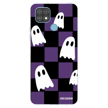 Picasee silikonska prozirna maskica za Realme C21 - Ghosts
