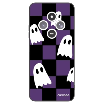 Picasee crna silikonska maskica za Xiaomi Redmi 14C - Ghosts