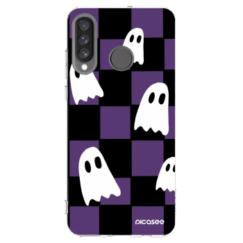 Picasee silikonska prozirna maskica za Huawei P30 Lite - Ghosts