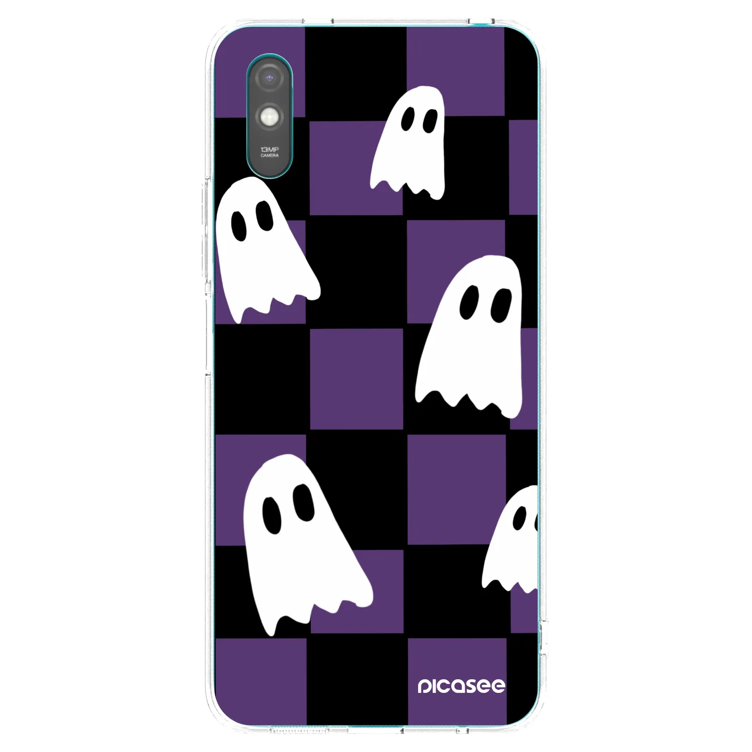 Picasee silikonska prozirna maskica za Xiaomi Redmi 9A - Ghosts