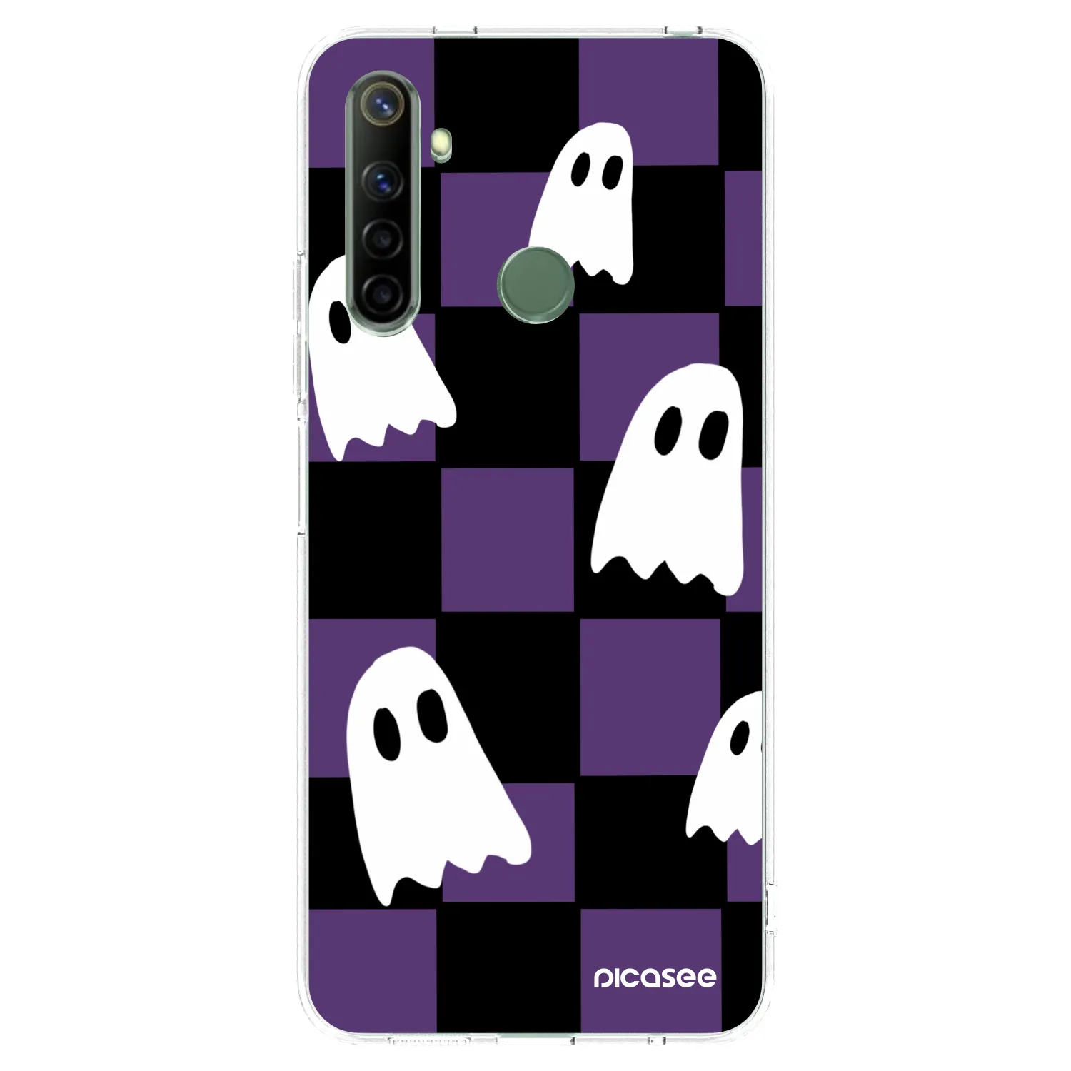 Picasee silikonska prozirna maskica za Realme 6i - Ghosts