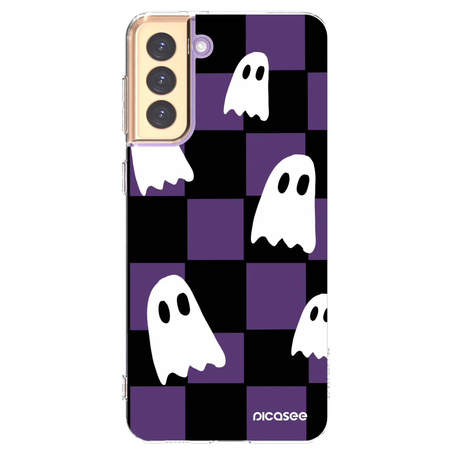 Picasee silikonska prozirna maskica za Samsung Galaxy S21+ 5G G996F - Ghosts