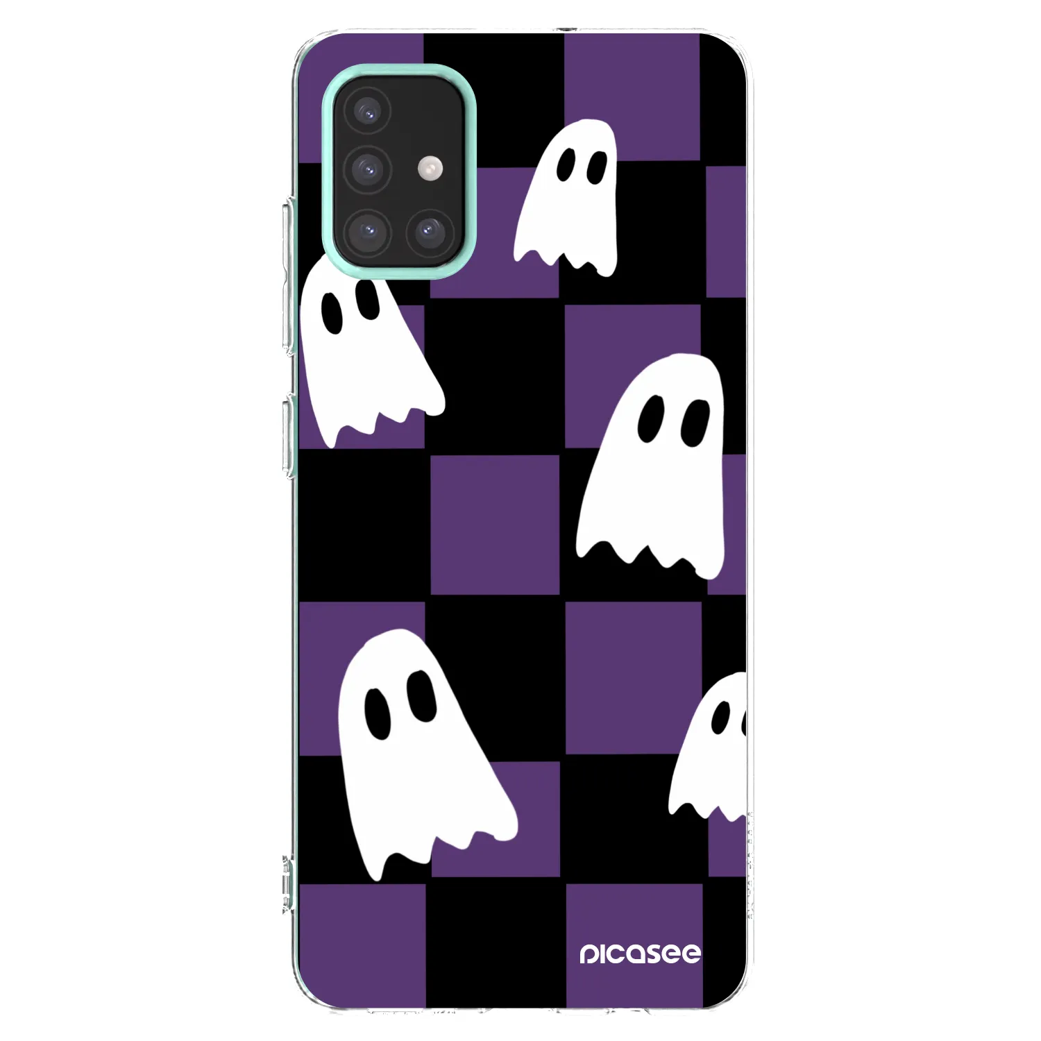 Picasee silikonska prozirna maskica za Samsung Galaxy M31s - Ghosts