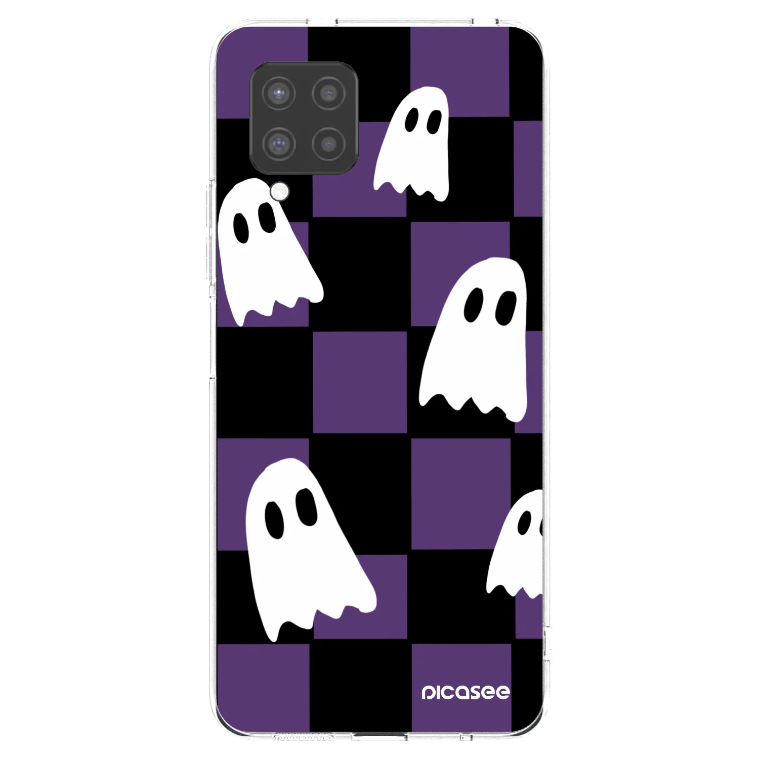 Picasee silikonska prozirna maskica za Samsung Galaxy A42 A426B - Ghosts