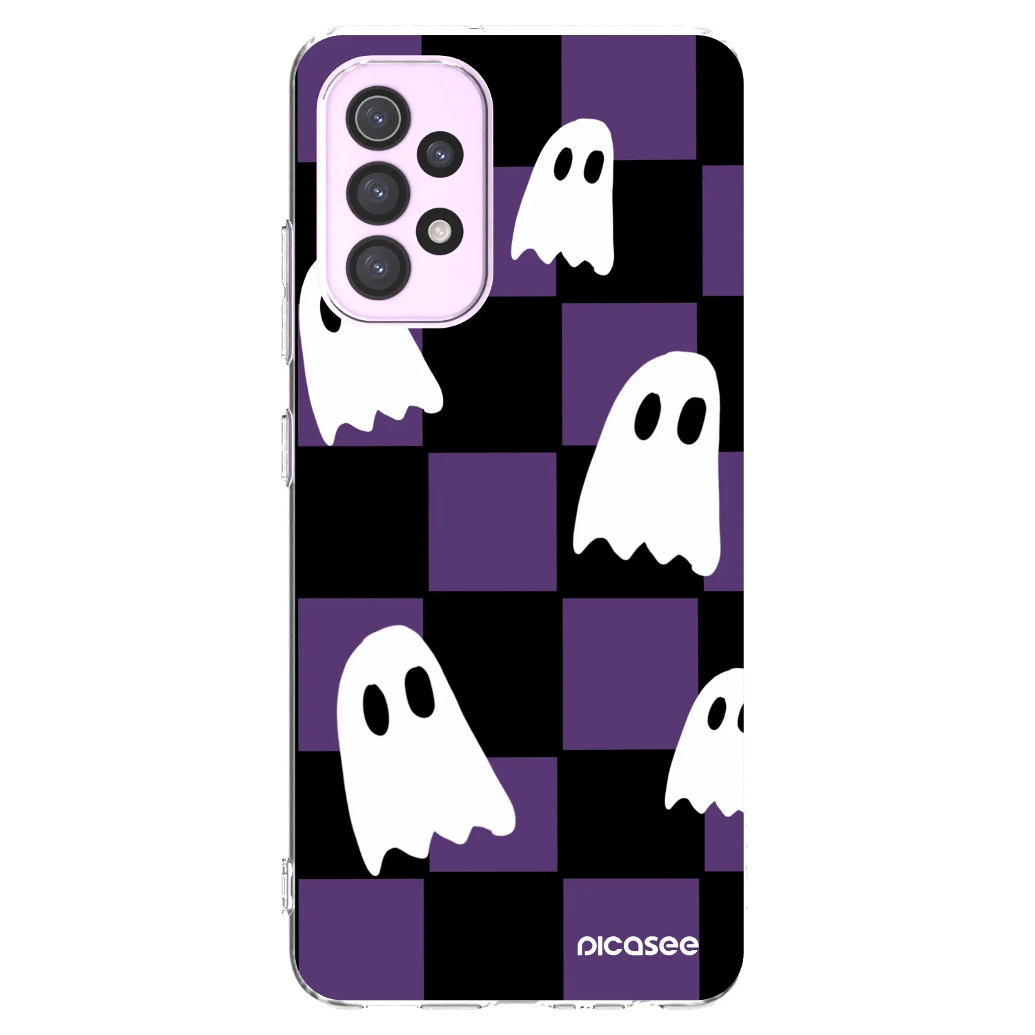 Picasee silikonska prozirna maskica za Samsung Galaxy A32 5G A326B - Ghosts
