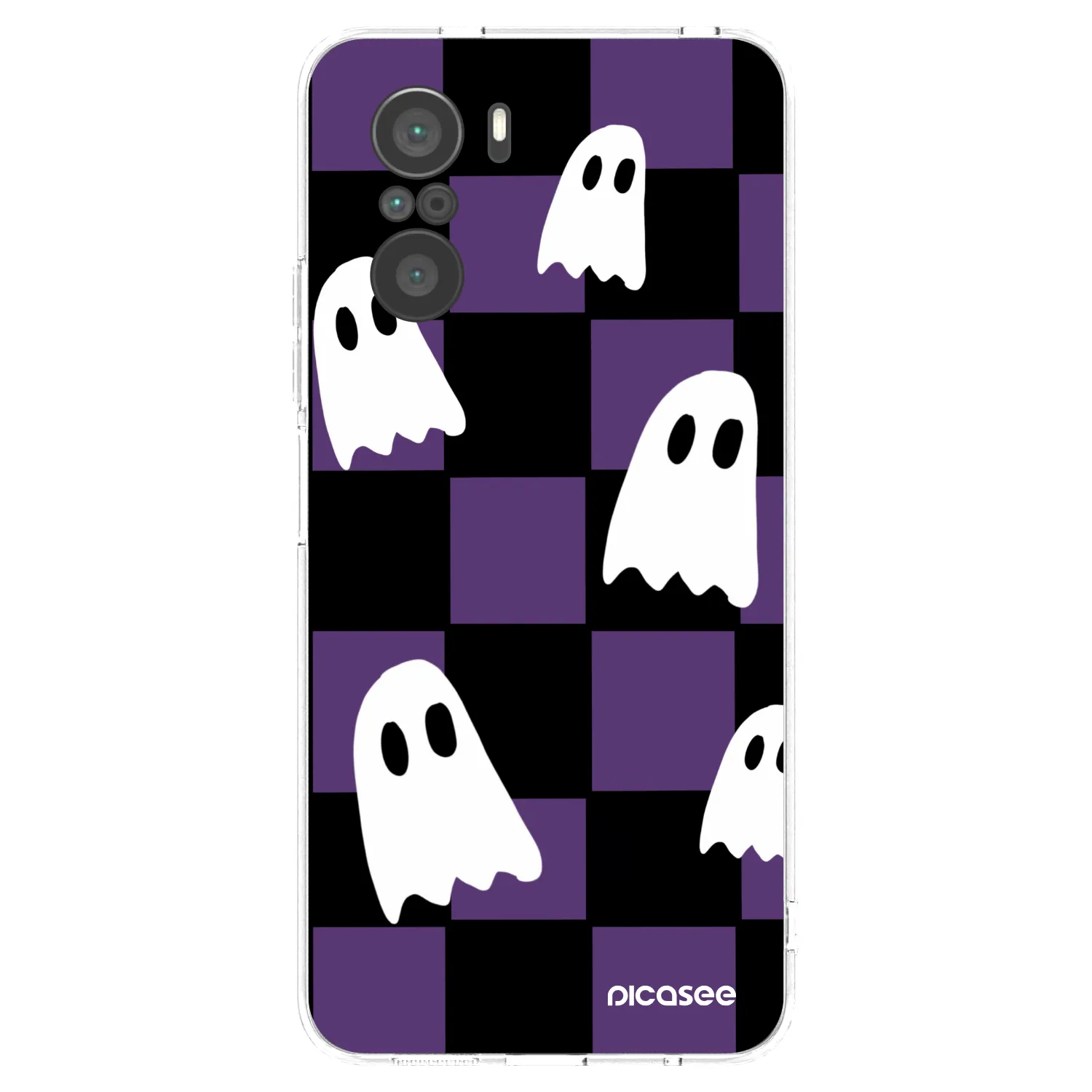 Picasee silikonska prozirna maskica za Xiaomi Poco F3 - Ghosts