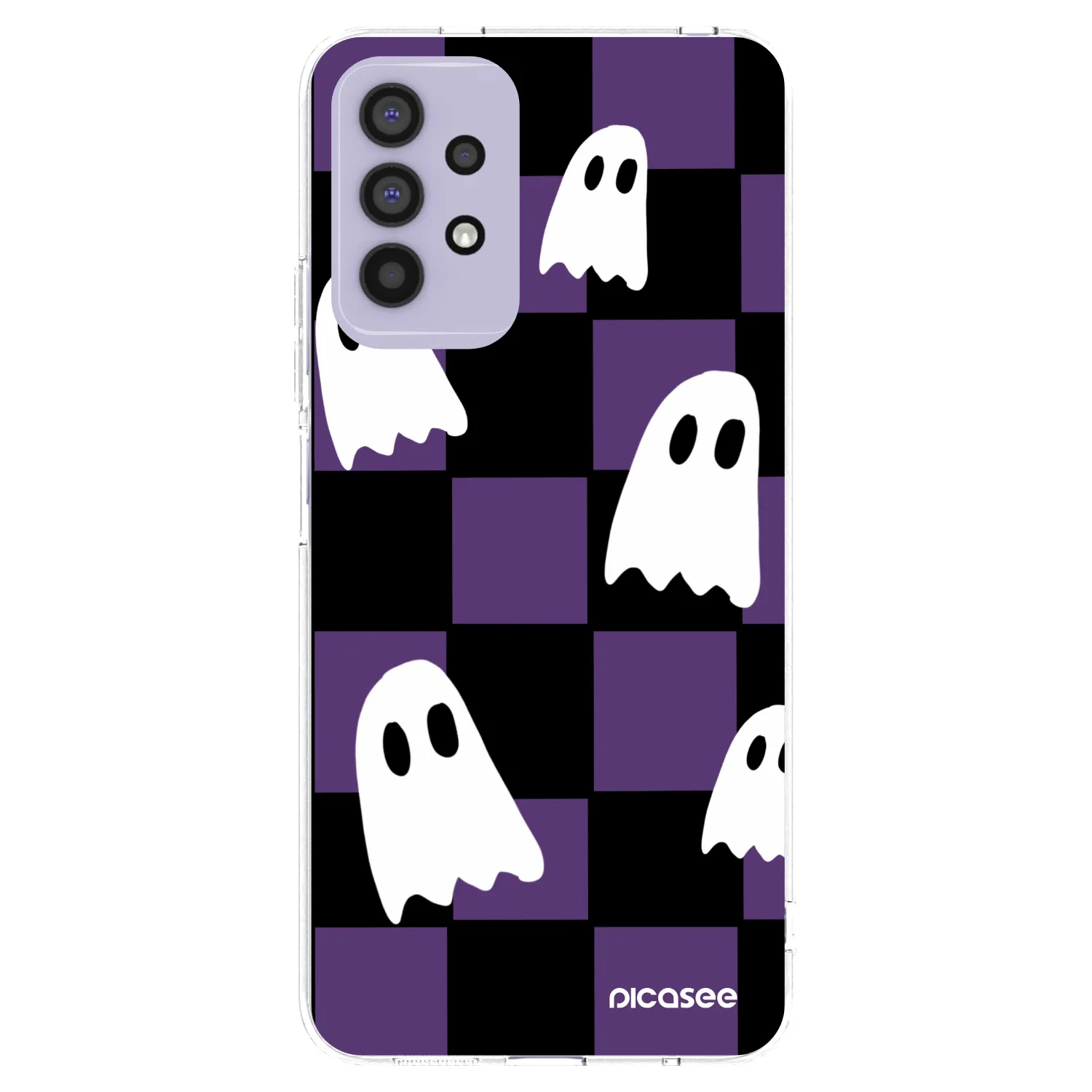 Picasee silikonska prozirna maskica za Samsung Galaxy A32 4G SM-A325F - Ghosts