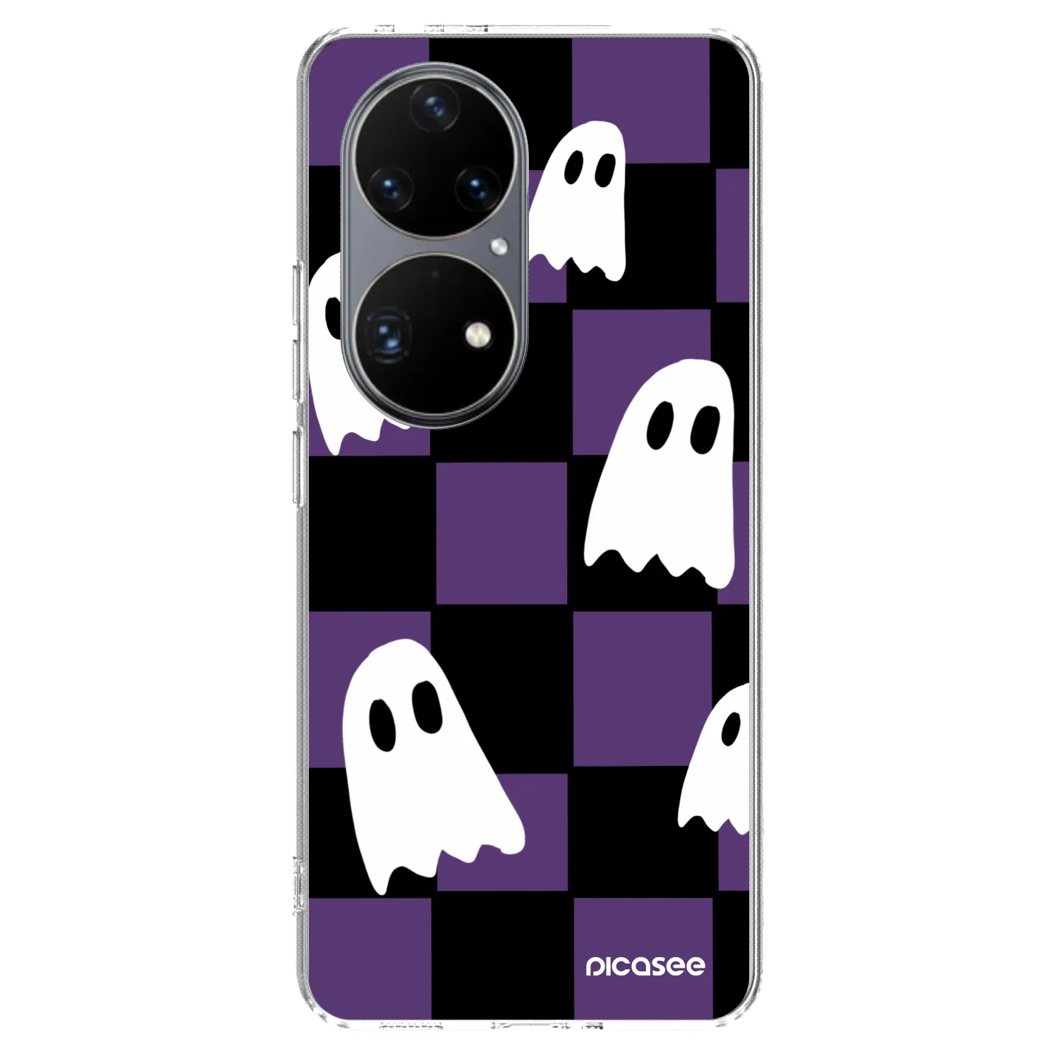 Picasee silikonska prozirna maskica za Huawei P50 - Ghosts