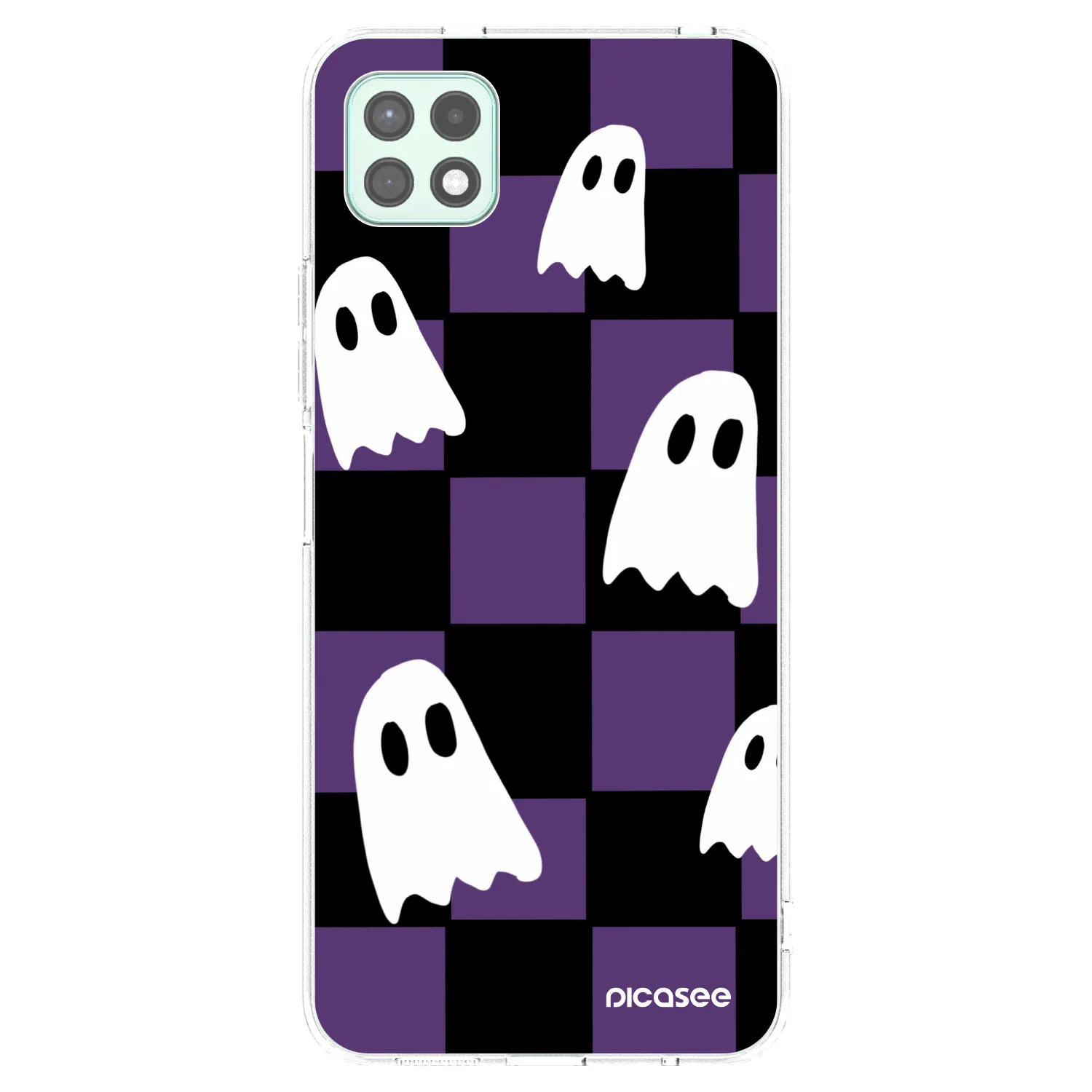 Picasee silikonska prozirna maskica za Samsung Galaxy A22 A226B 5G - Ghosts