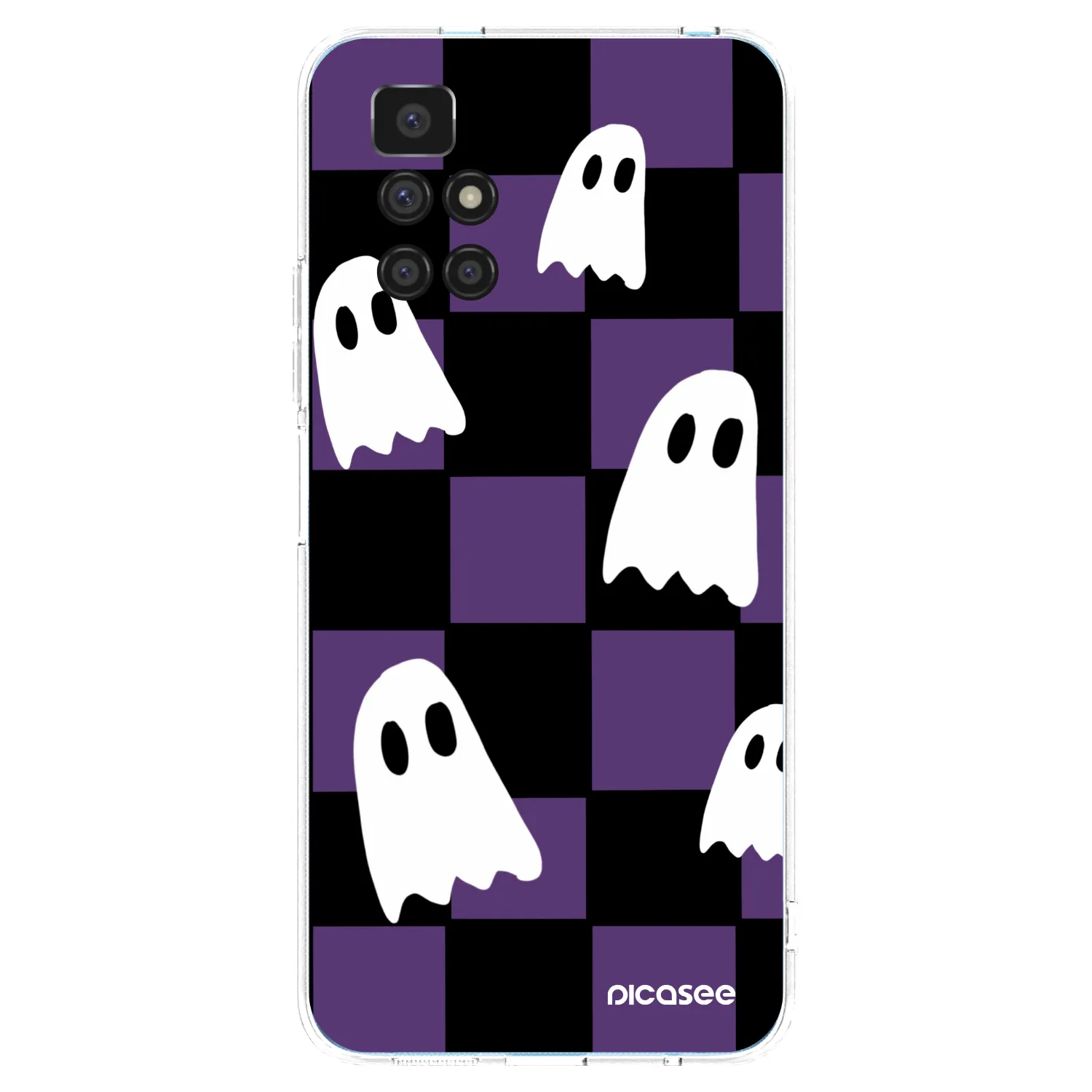 Picasee silikonska prozirna maskica za Xiaomi Redmi 10 - Ghosts