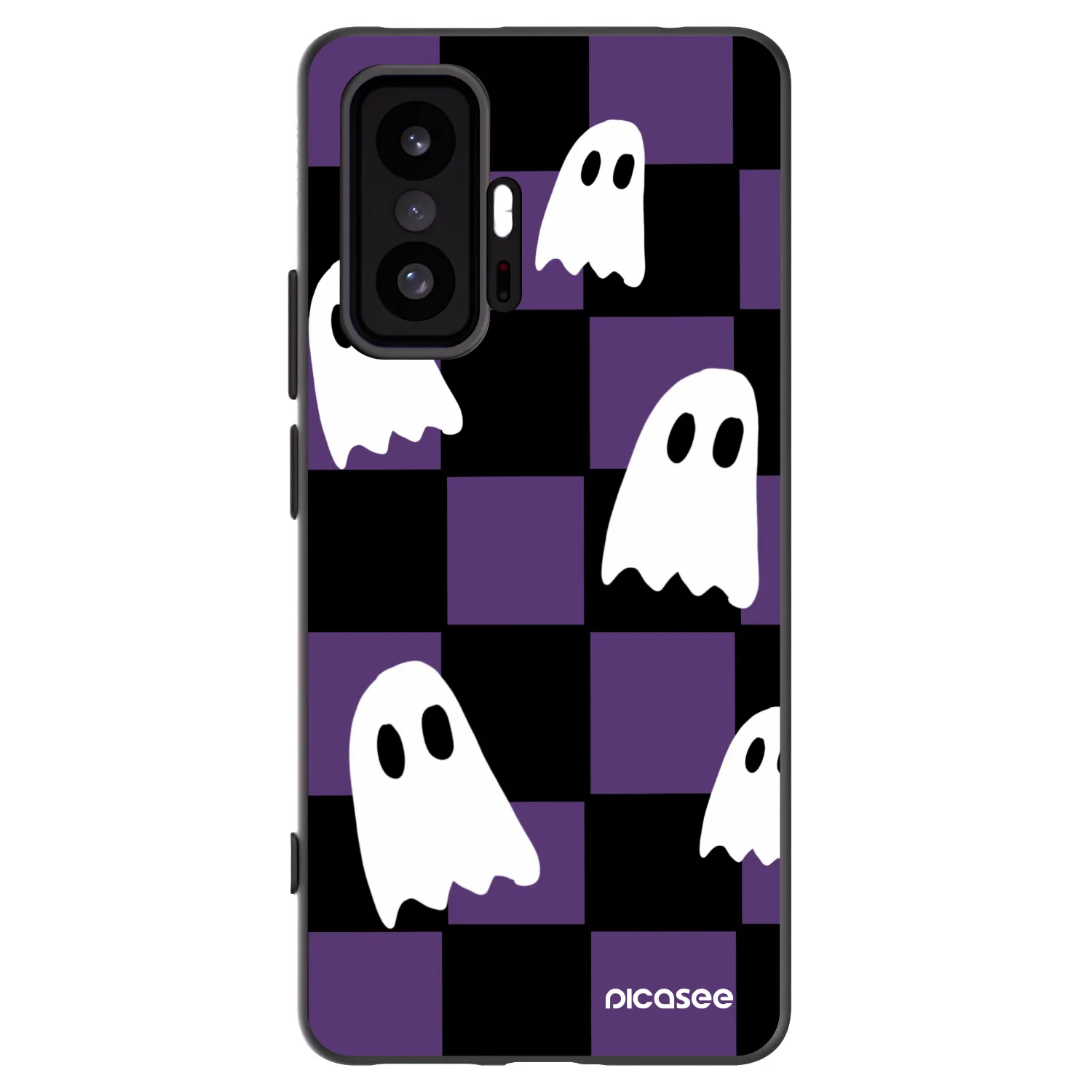 Picasee crna silikonska maskica za Xiaomi 11T Pro - Ghosts