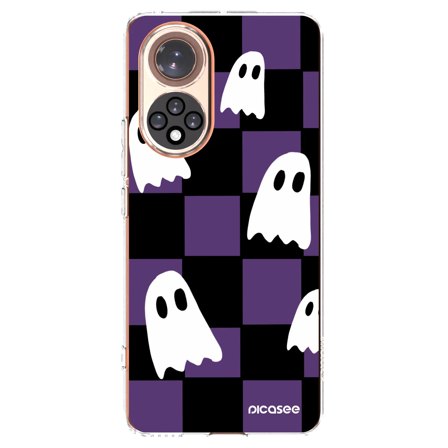 Picasee silikonska prozirna maskica za Honor 50 5G - Ghosts