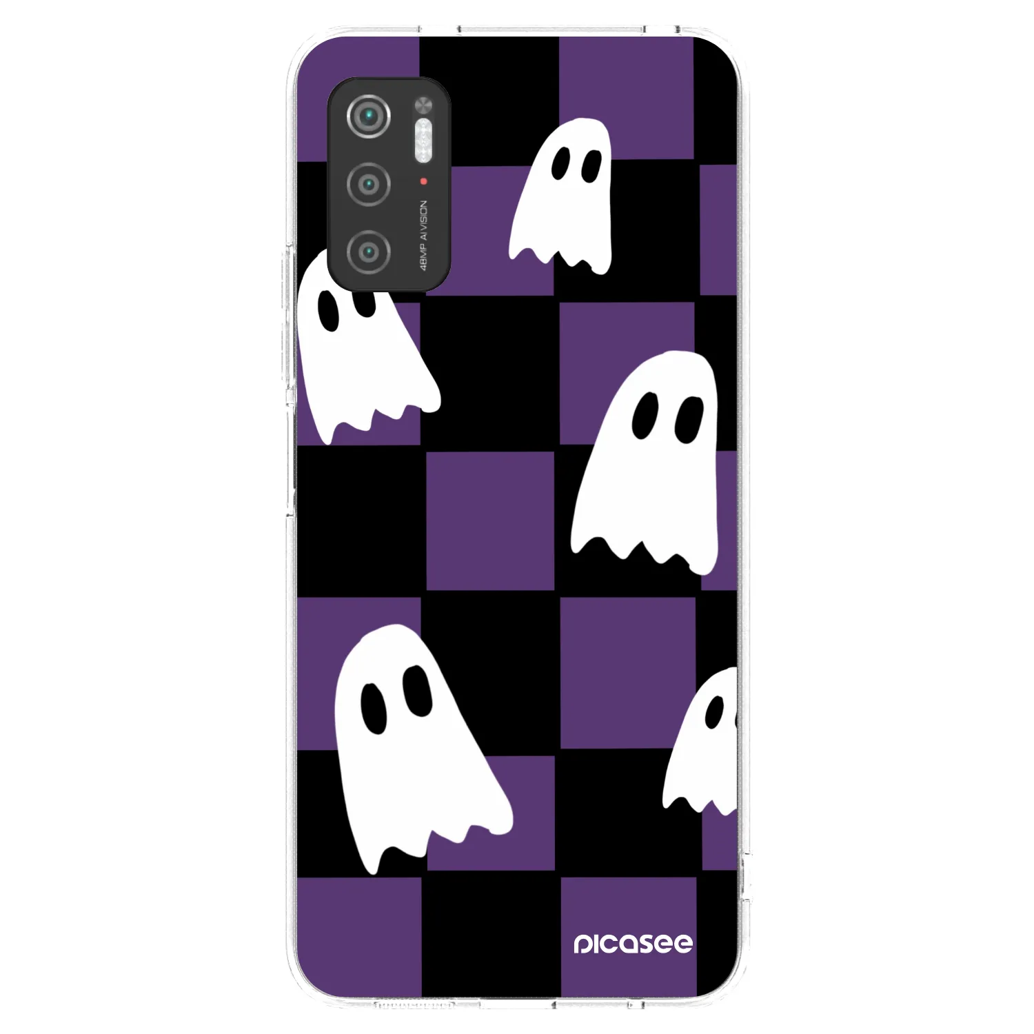Picasee silikonska prozirna maskica za Xiaomi Poco M3 Pro 5G - Ghosts