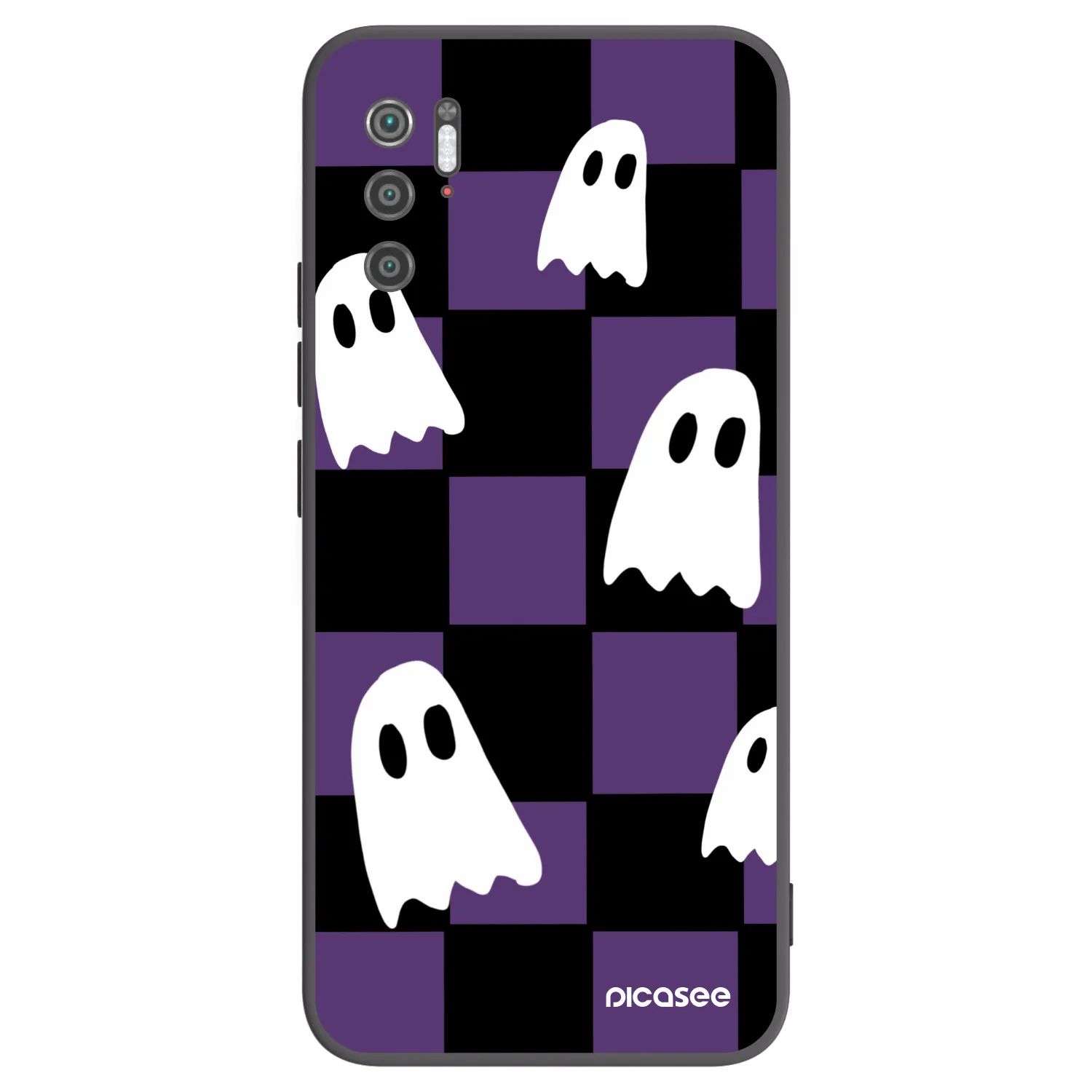 Picasee crna silikonska maskica za Xiaomi Poco M3 Pro 5G - Ghosts