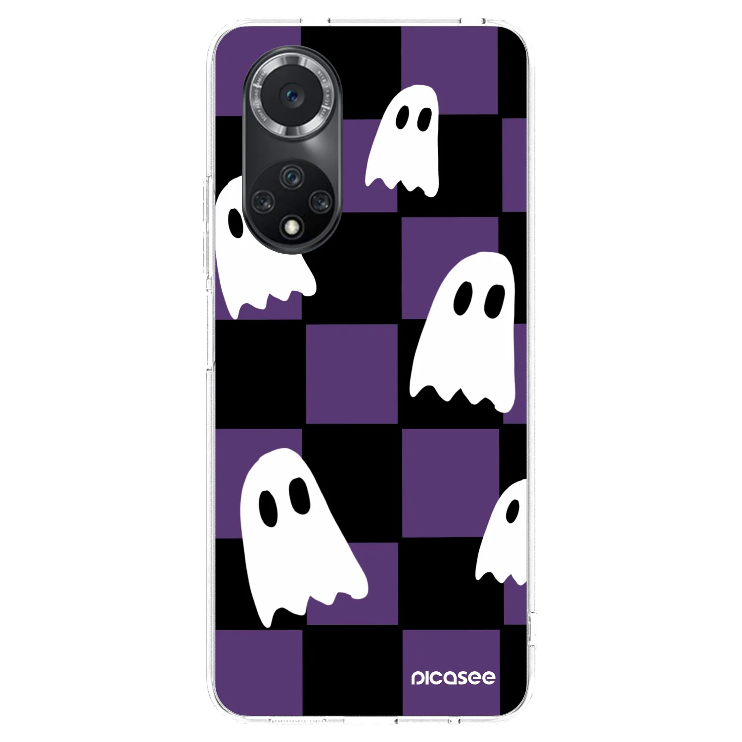 Picasee silikonska prozirna maskica za Huawei Nova 9 SE - Ghosts