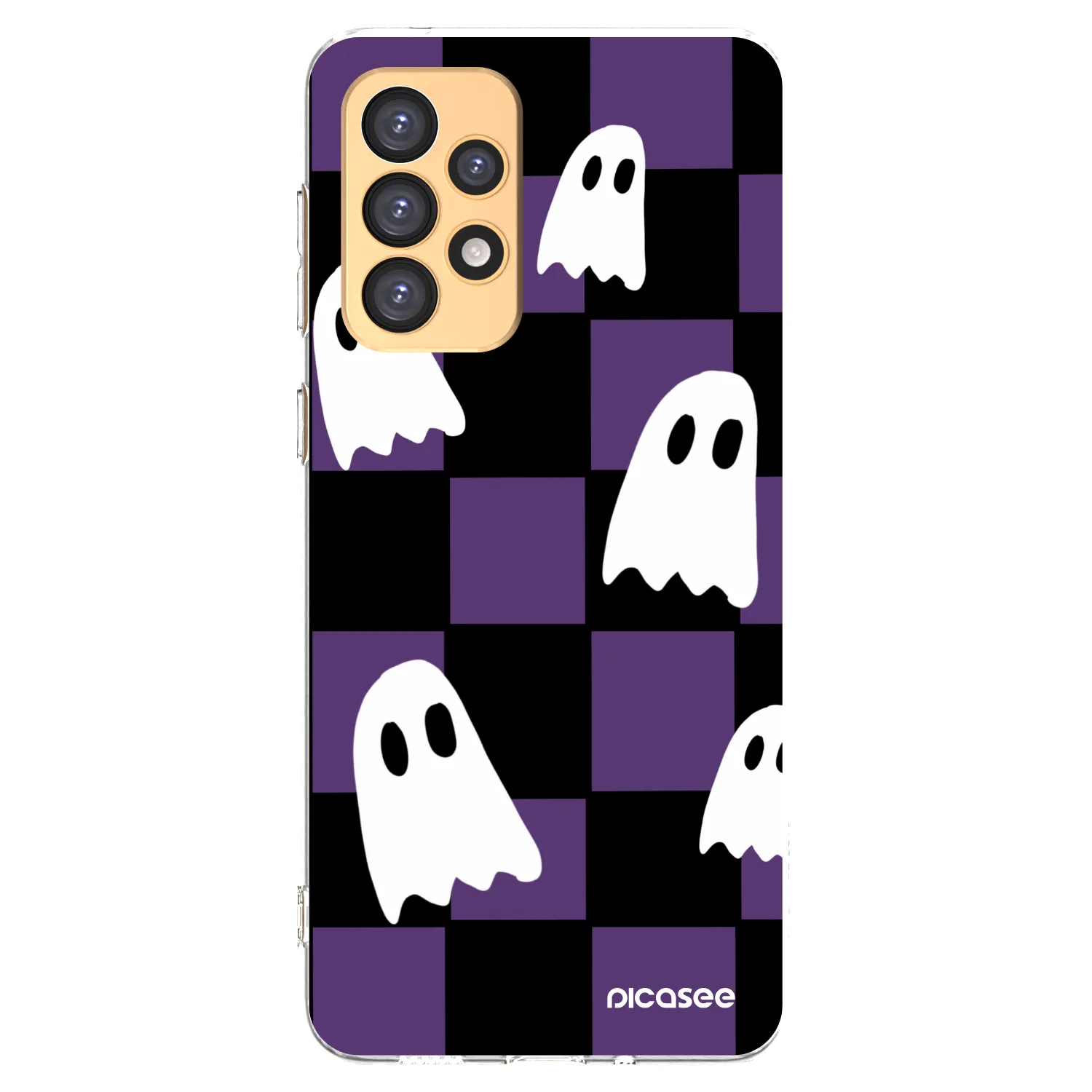 Picasee silikonska prozirna maskica za Samsung Galaxy A33 5G A336 - Ghosts