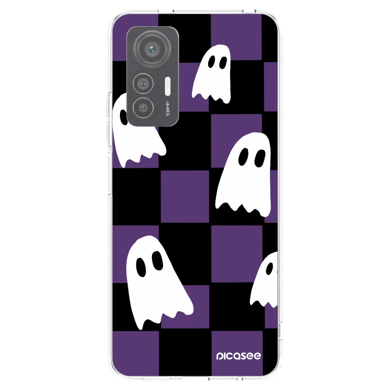 Picasee silikonska prozirna maskica za Xiaomi 12 Lite - Ghosts