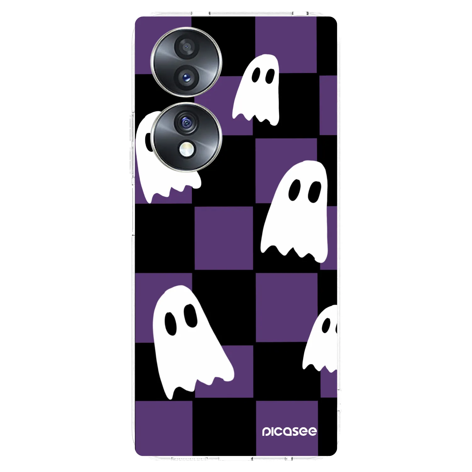 Picasee silikonska prozirna maskica za Honor 70 - Ghosts