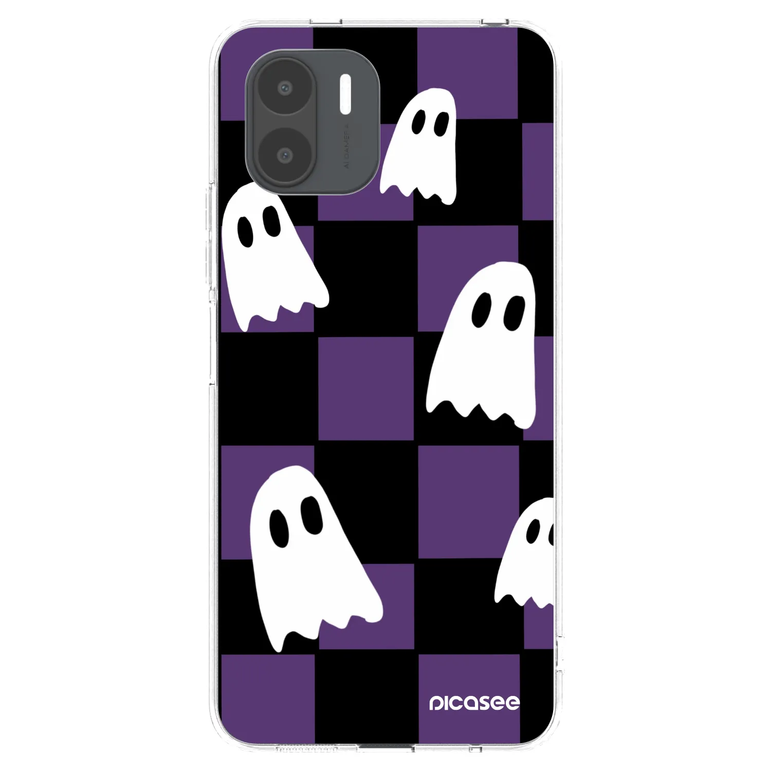 Picasee silikonska prozirna maskica za Xiaomi Redmi A1 - Ghosts