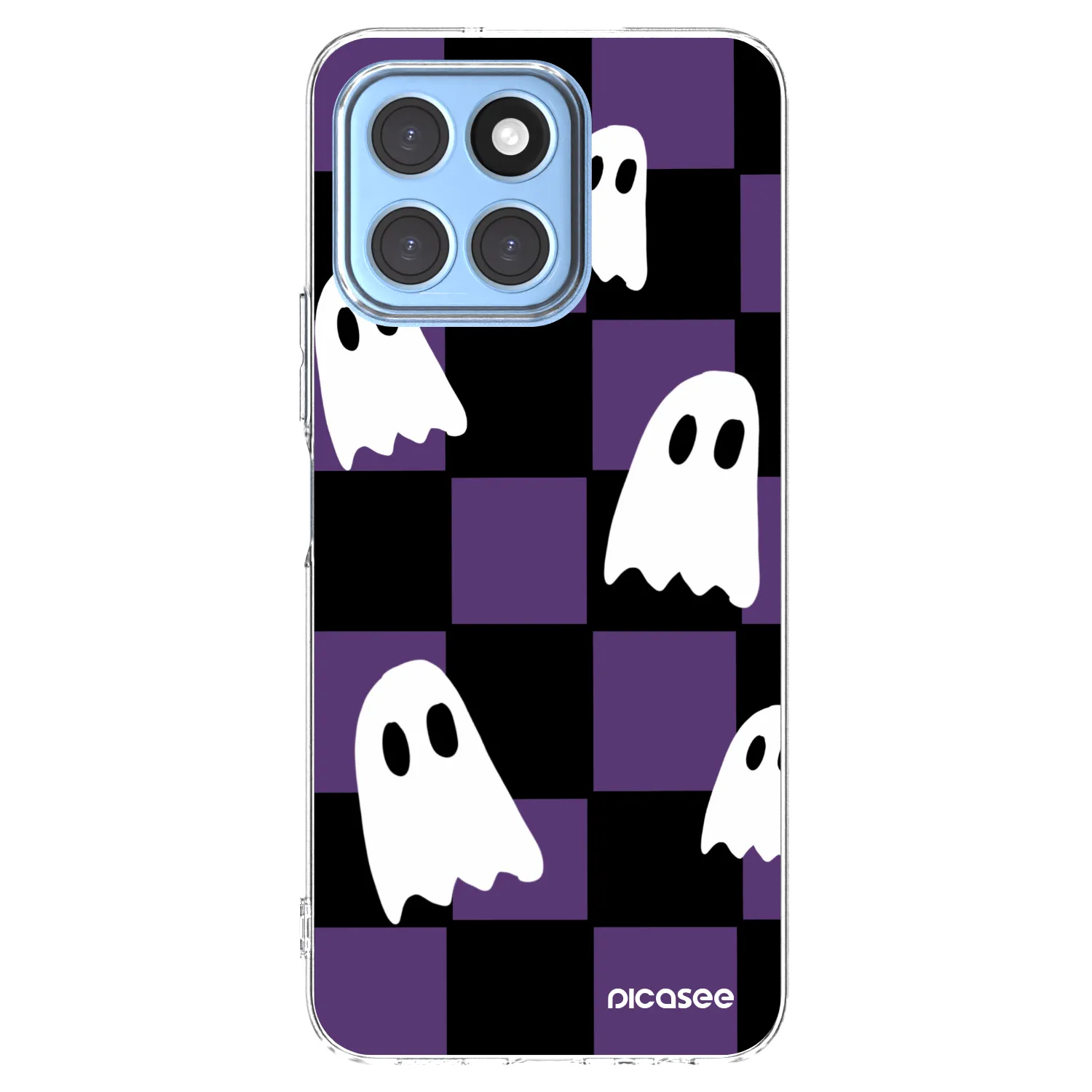 Picasee silikonska prozirna maskica za Honor X8 5G - Ghosts