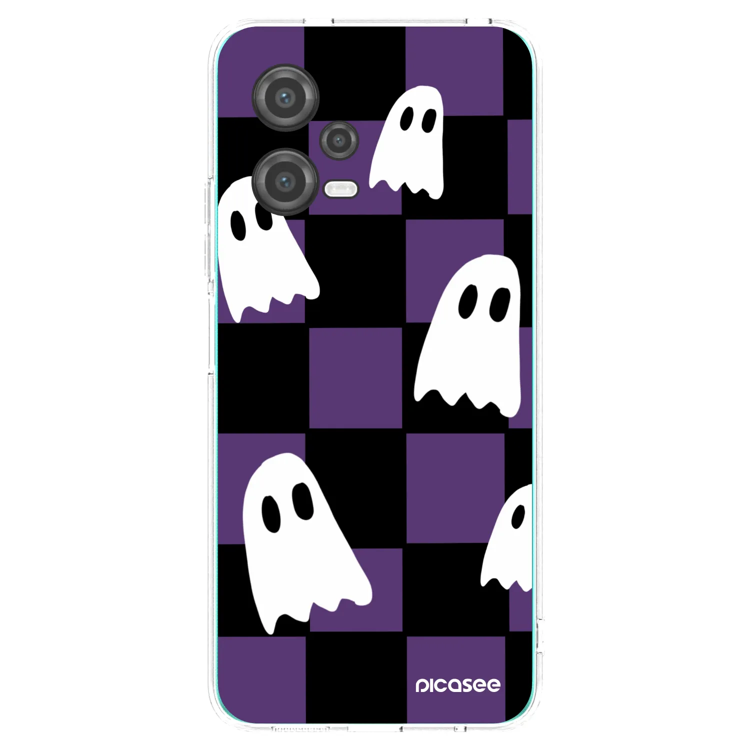 Picasee silikonska prozirna maskica za Xiaomi Poco X5 - Ghosts