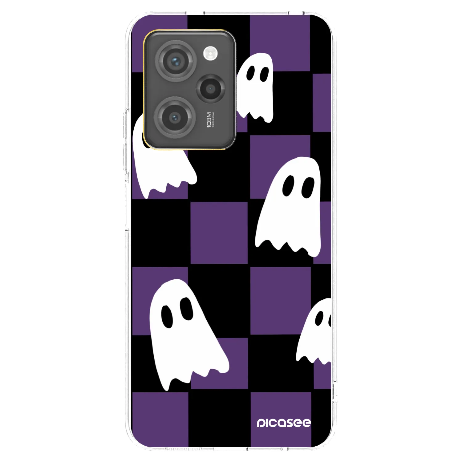 Picasee silikonska prozirna maskica za Xiaomi Poco X5 Pro - Ghosts
