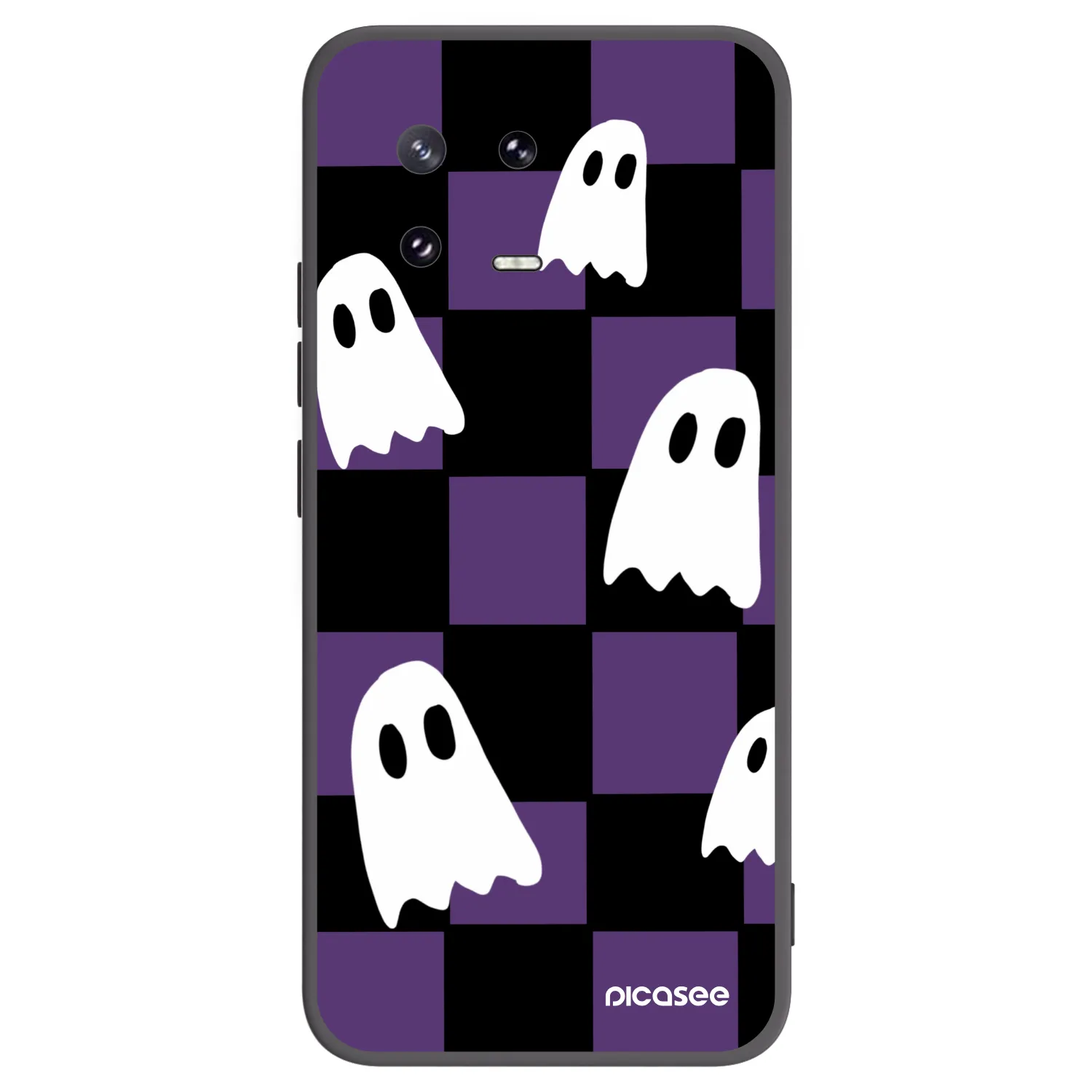 Picasee crna silikonska maskica za Xiaomi 13 Pro - Ghosts