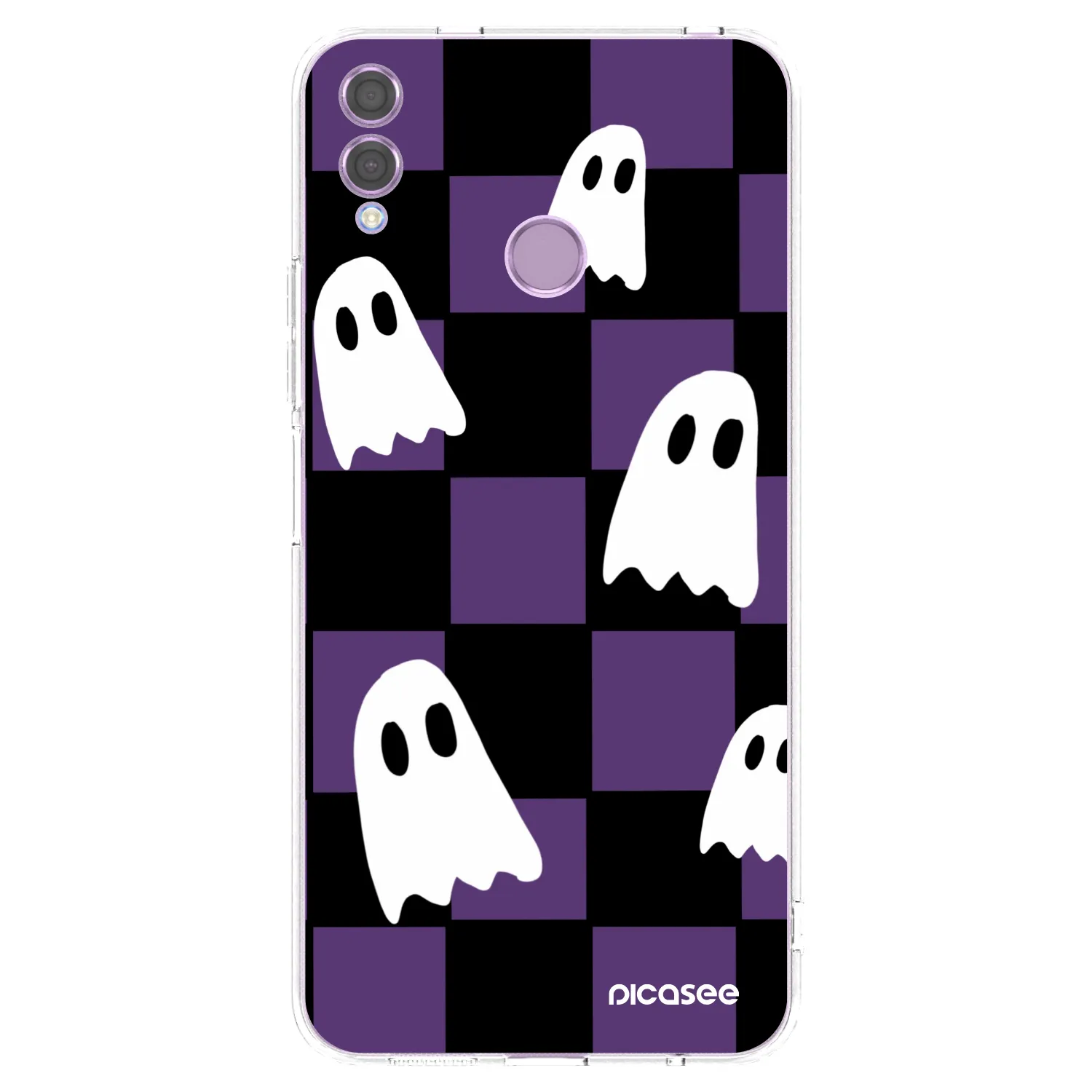 Picasee silikonska prozirna maskica za Honor 8X - Ghosts