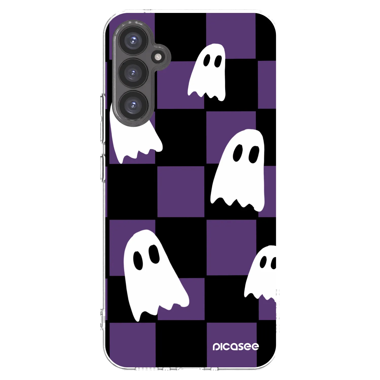 Picasee silikonska prozirna maskica za Samsung Galaxy A34 5G A346B - Ghosts
