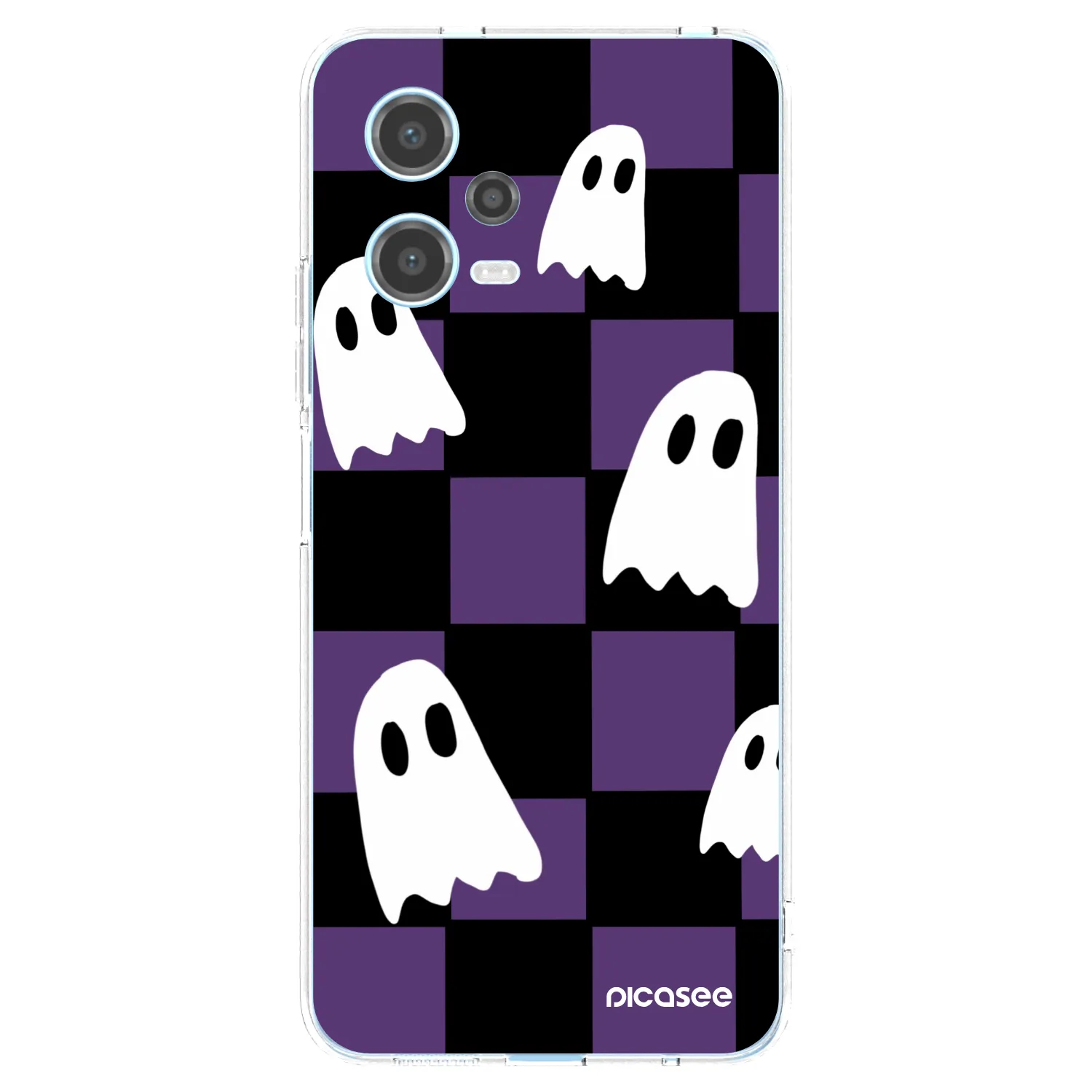 Picasee silikonska prozirna maskica za Xiaomi Redmi Note 12 5G - Ghosts