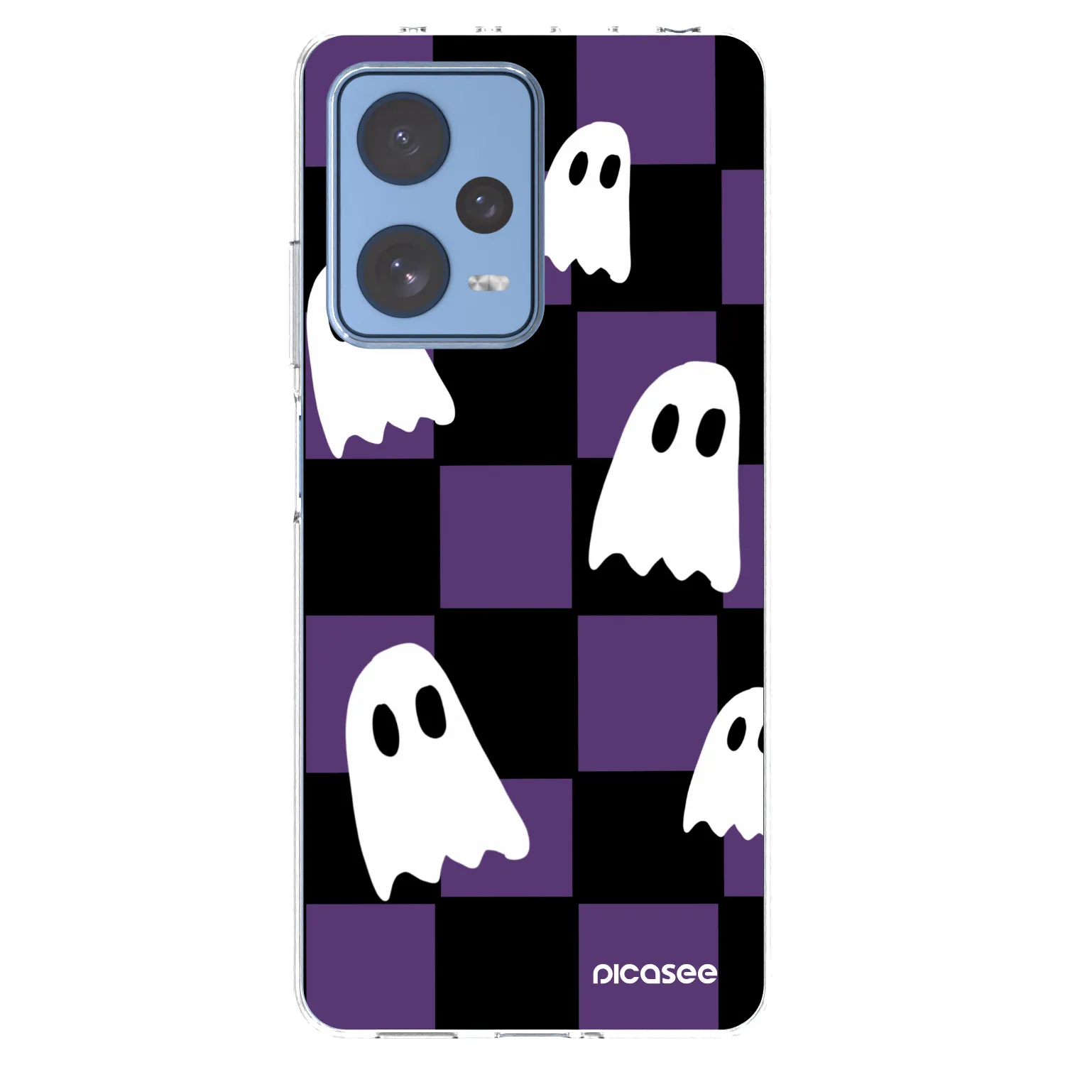 Picasee silikonska prozirna maskica za Xiaomi Redmi Note 12 Pro 5G - Ghosts