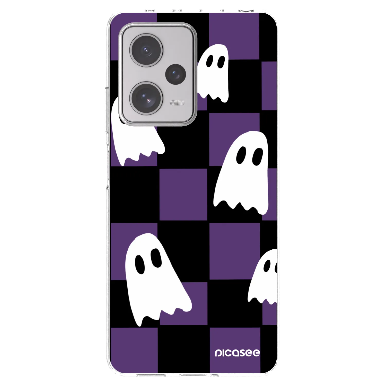 Picasee silikonska prozirna maskica za Xiaomi Redmi Note 12 Pro+ 5G - Ghosts