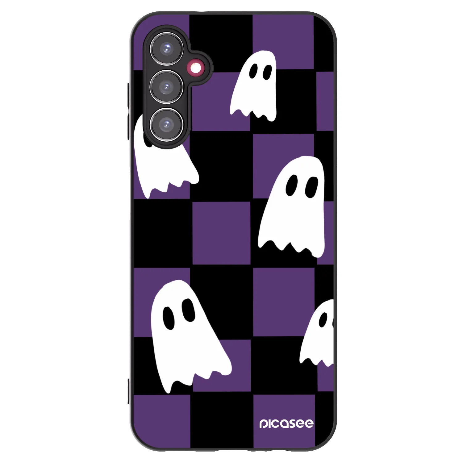 Picasee crna silikonska maskica za Samsung Galaxy A14 4G A145R - Ghosts