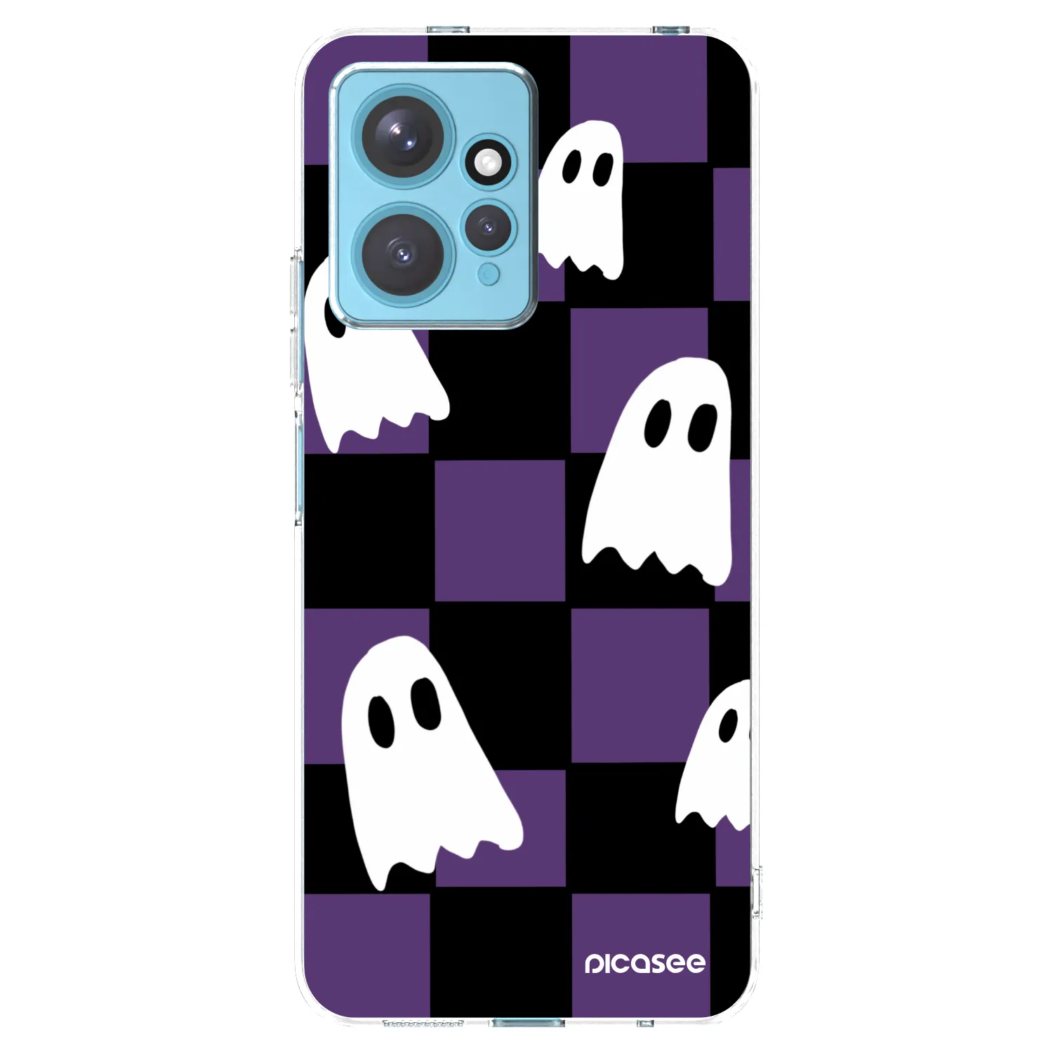Picasee silikonska prozirna maskica za Xiaomi Redmi Note 12 4G - Ghosts
