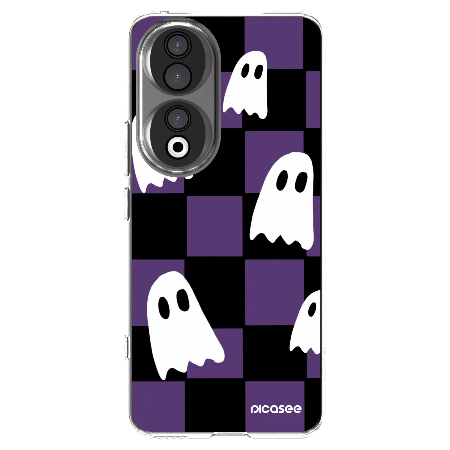 Picasee silikonska prozirna maskica za Honor 90 5G - Ghosts