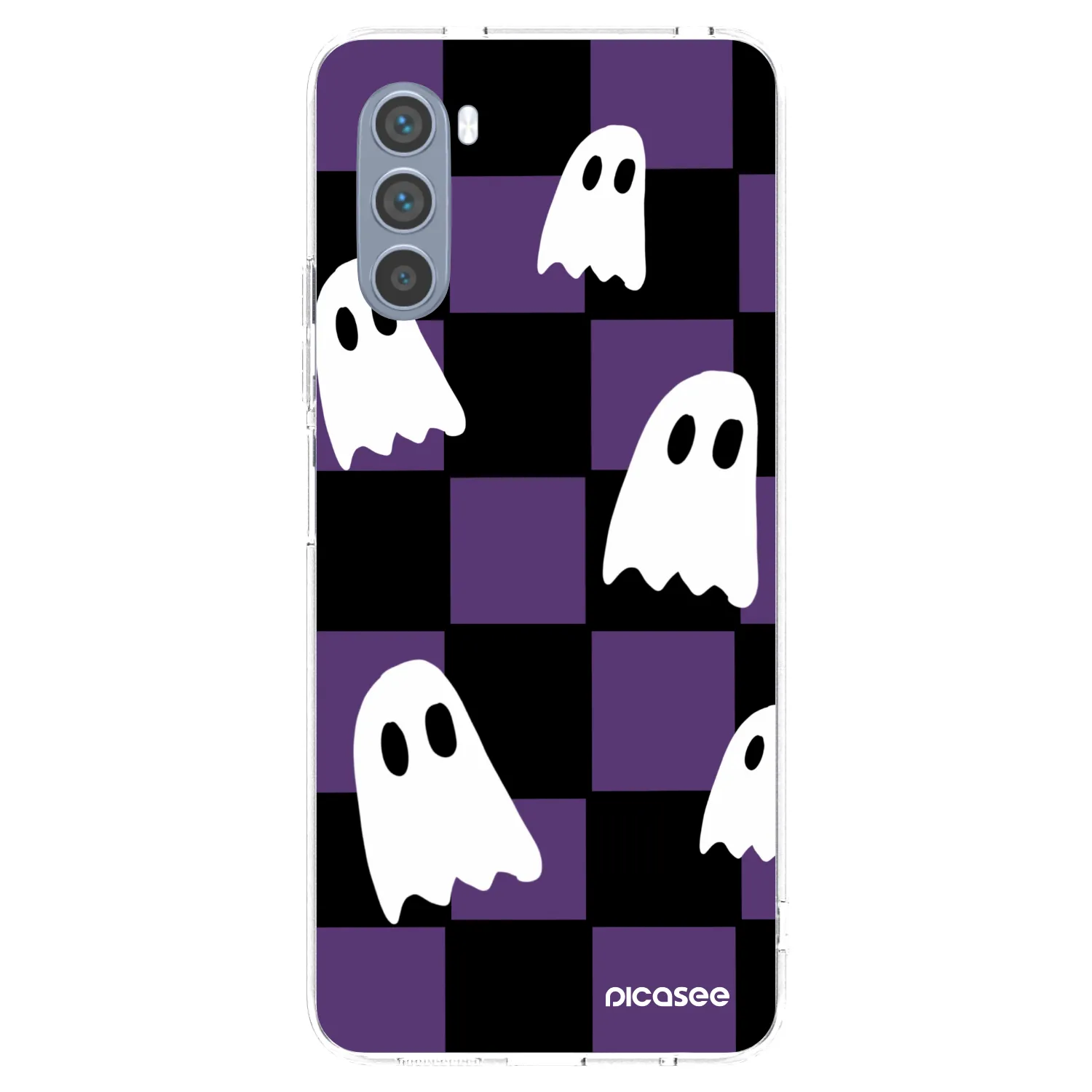 Picasee silikonska prozirna maskica za Motorola Moto G62 - Ghosts