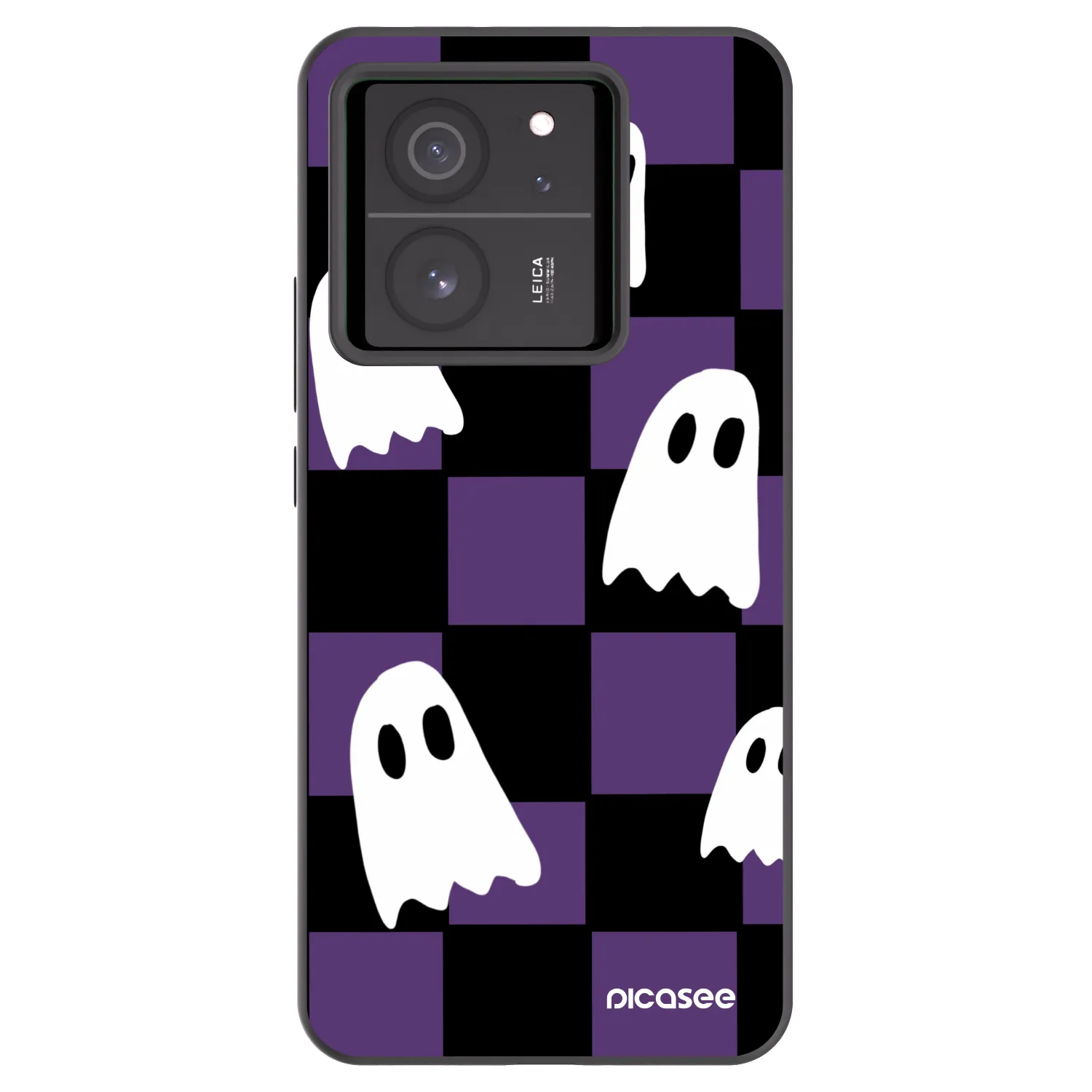 Picasee crna silikonska maskica za Xiaomi 13T - Ghosts