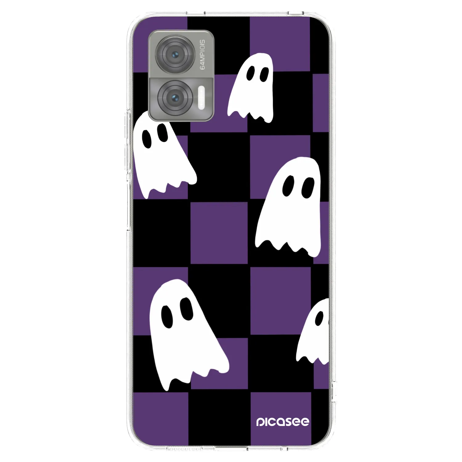 Picasee silikonska prozirna maskica za Motorola Edge 30 Neo - Ghosts