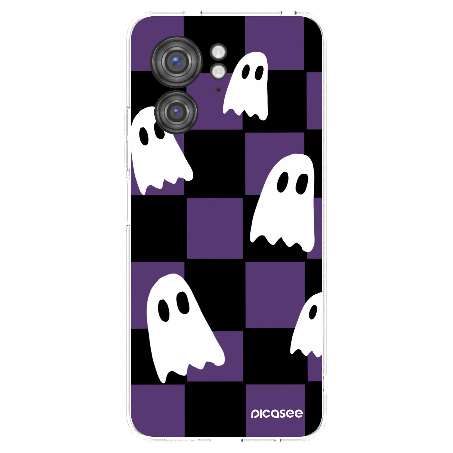 Picasee silikonska prozirna maskica za Motorola Edge 40 - Ghosts