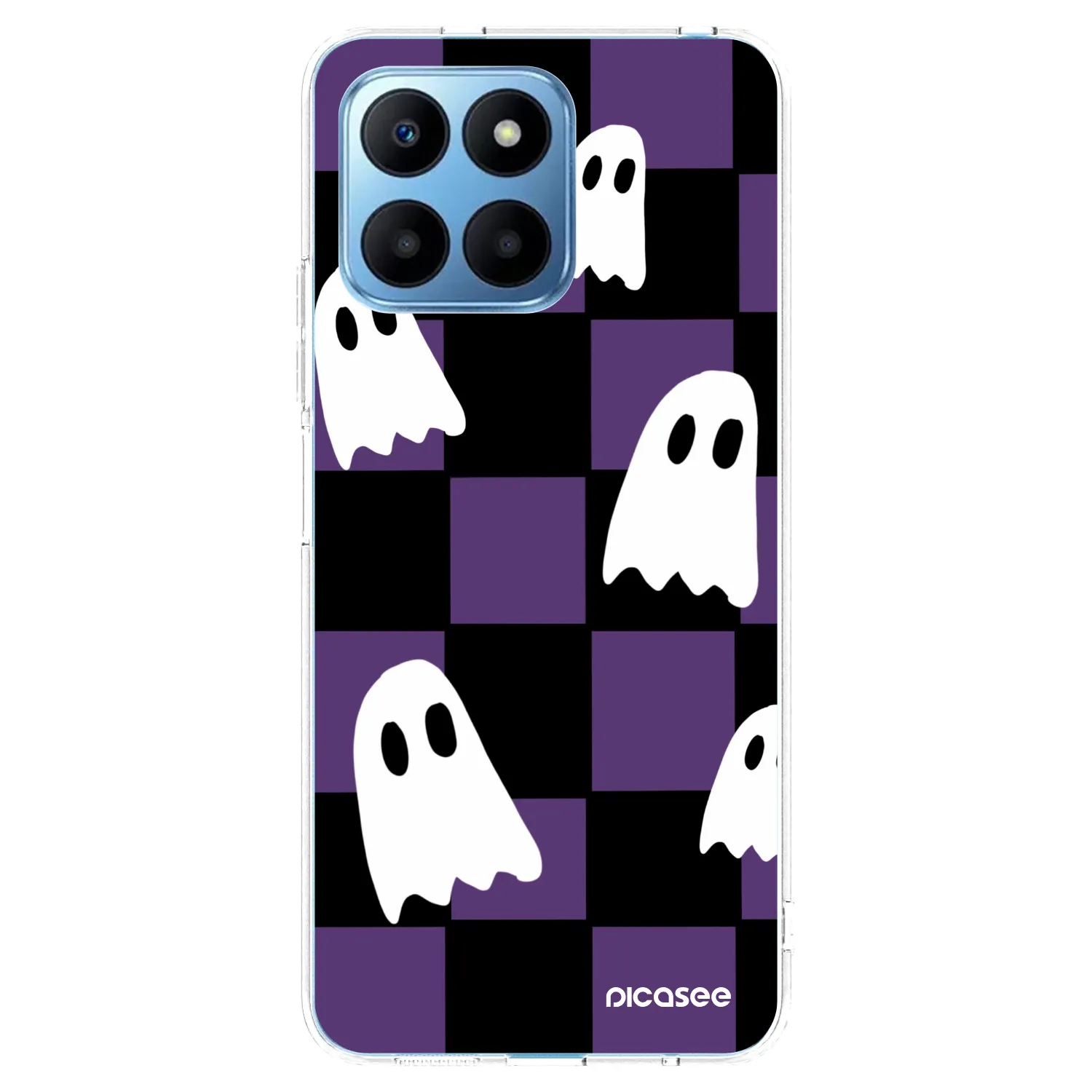 Picasee silikonska prozirna maskica za Honor 70 Lite - Ghosts